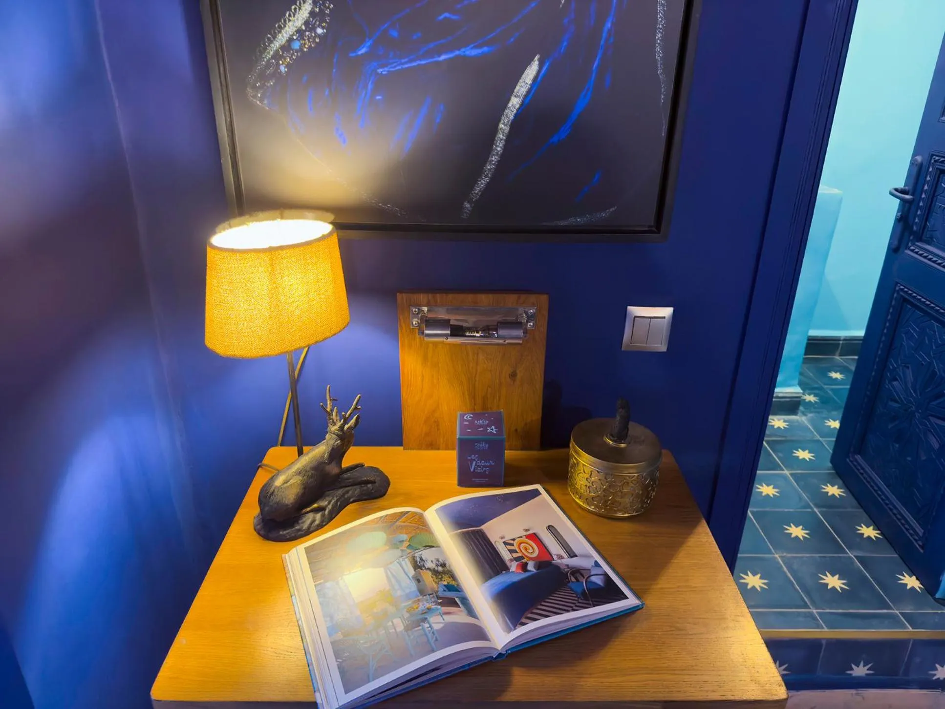 Decorative detail in Riad & Spa Stella Cadente Marrakech