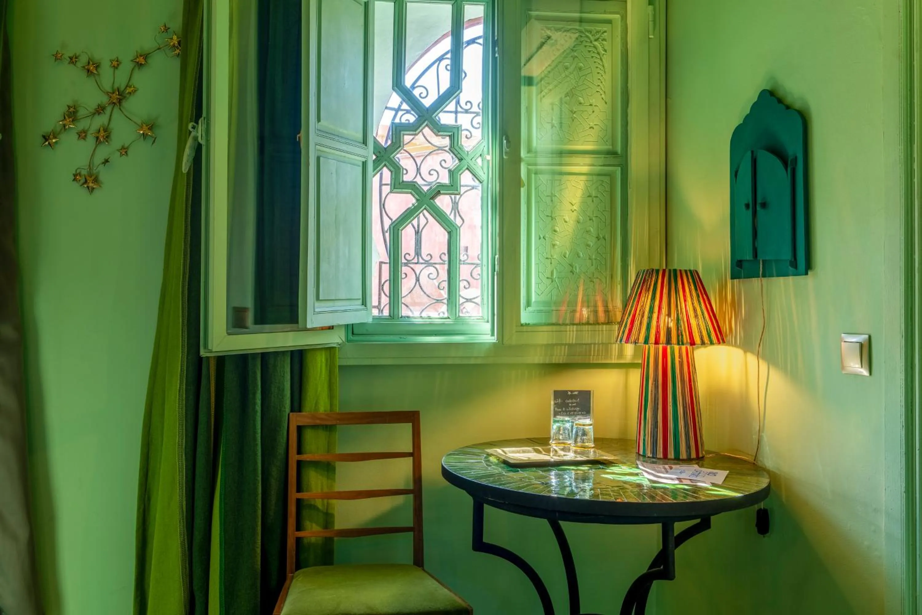 Decorative detail in Riad & Spa Stella Cadente Marrakech