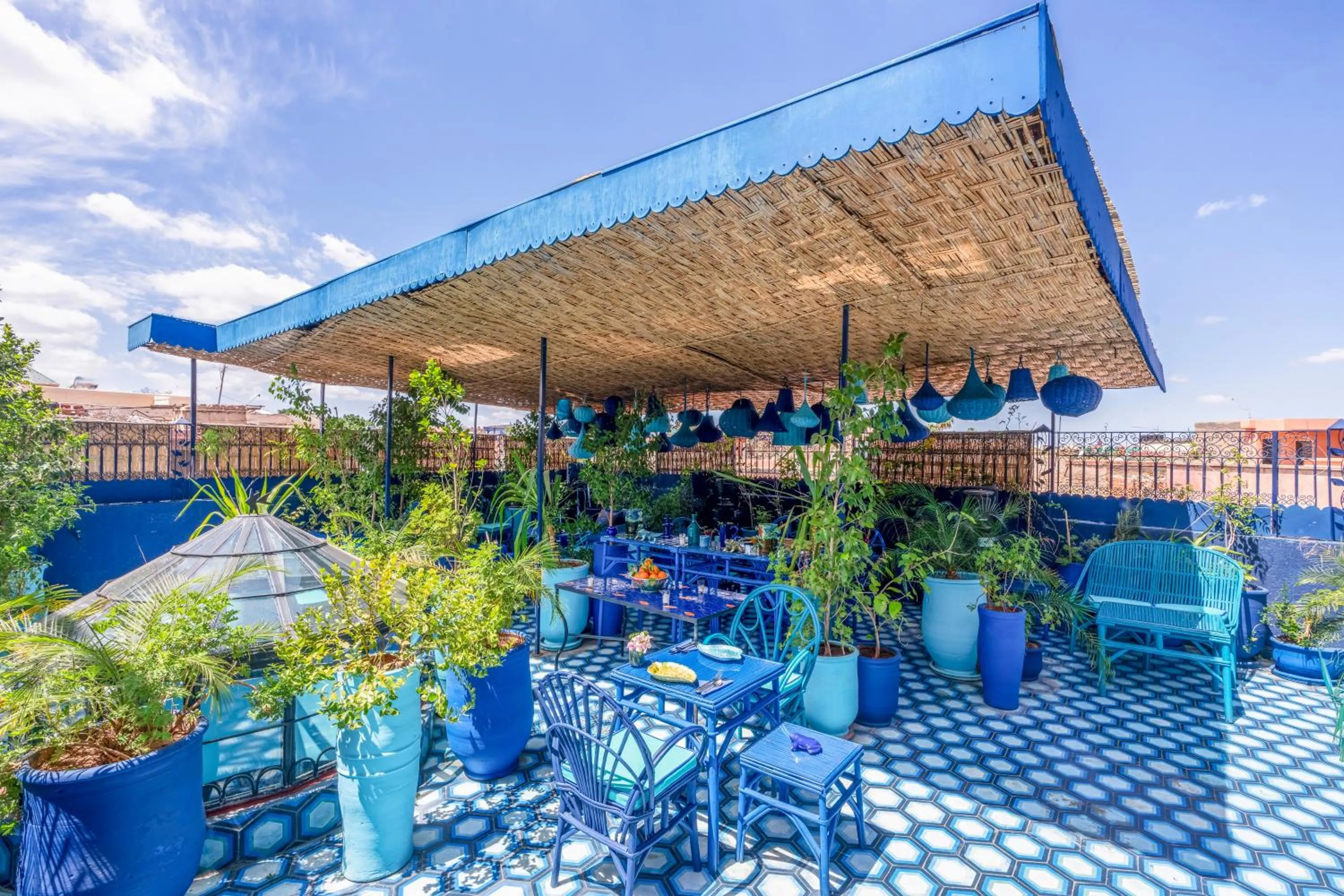 Patio in Riad & Spa Stella Cadente Marrakech