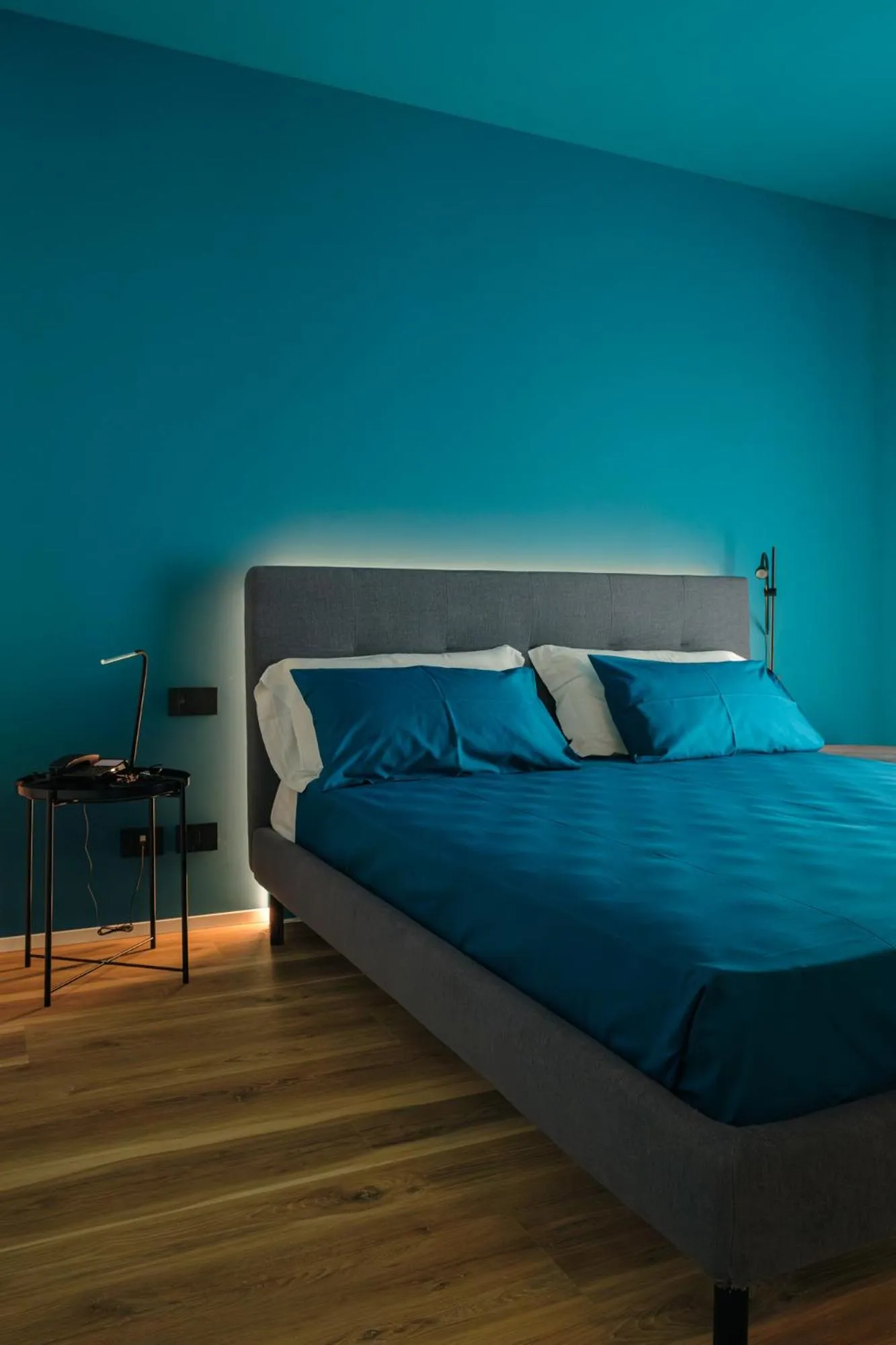 Bedroom, Bed in Camoma Aparthotel - Suites Apartments