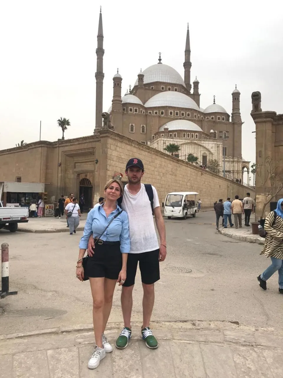 group of guests in Sami pyramids Inn