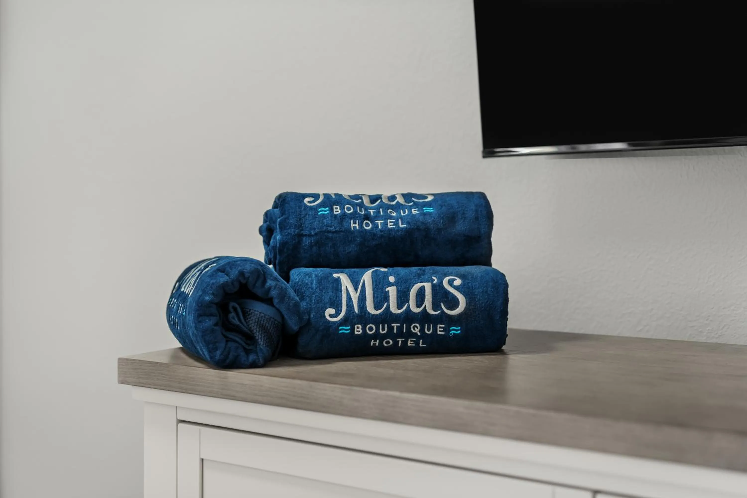 towels in Mia's Boutique Hotel