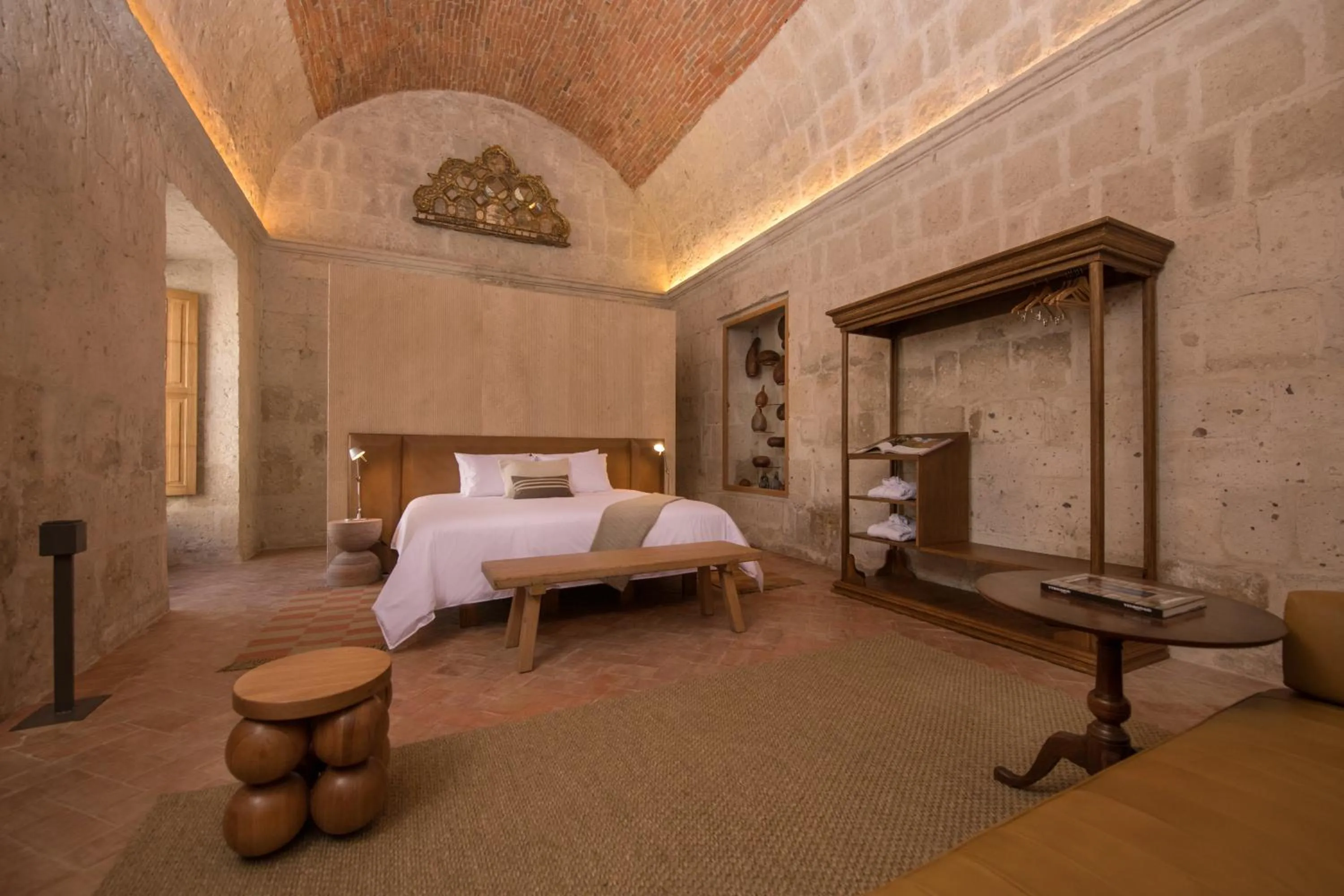 Bed in Palacio Guaqui by Ananay Hotels