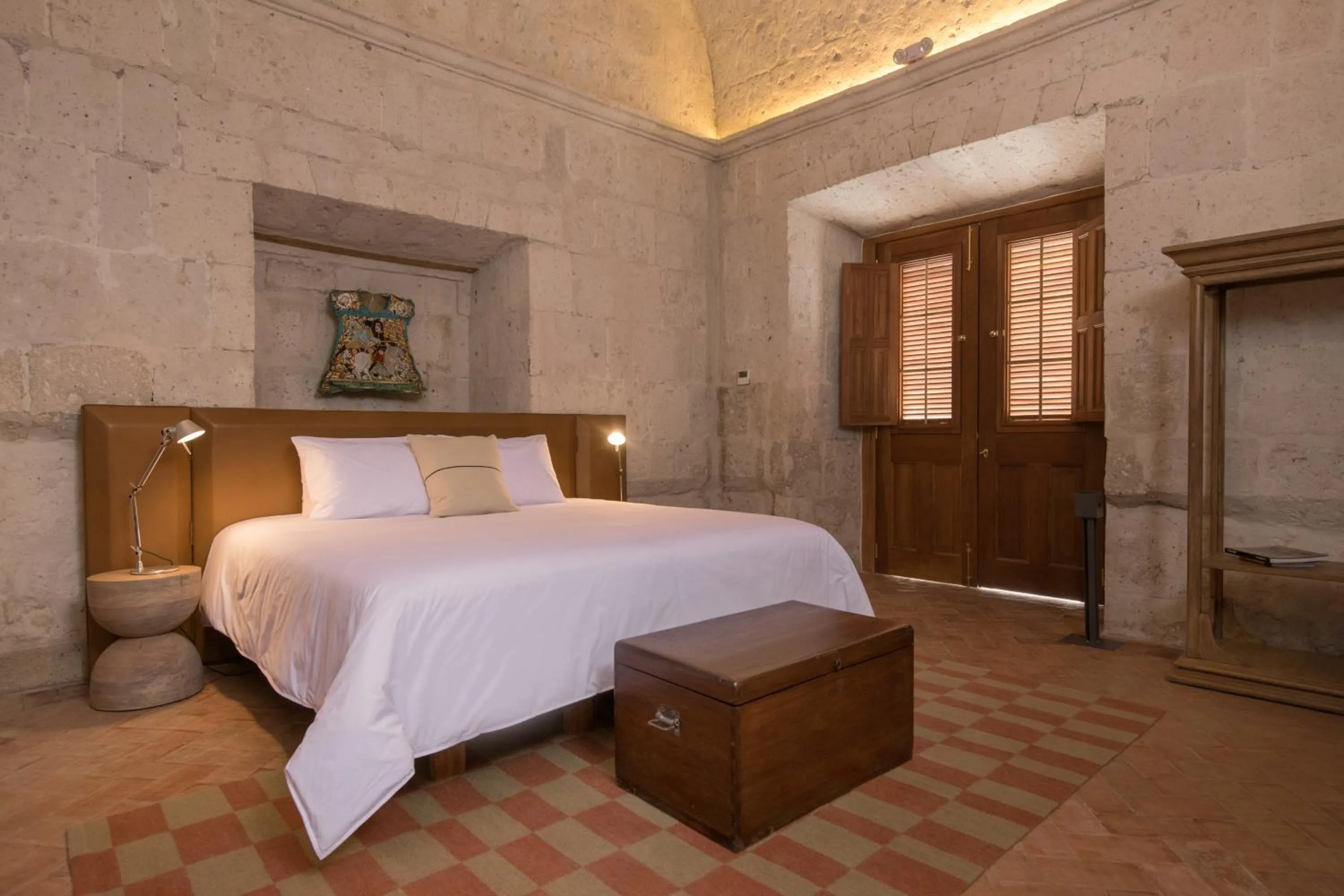 Bed in Palacio Guaqui by Ananay Hotels