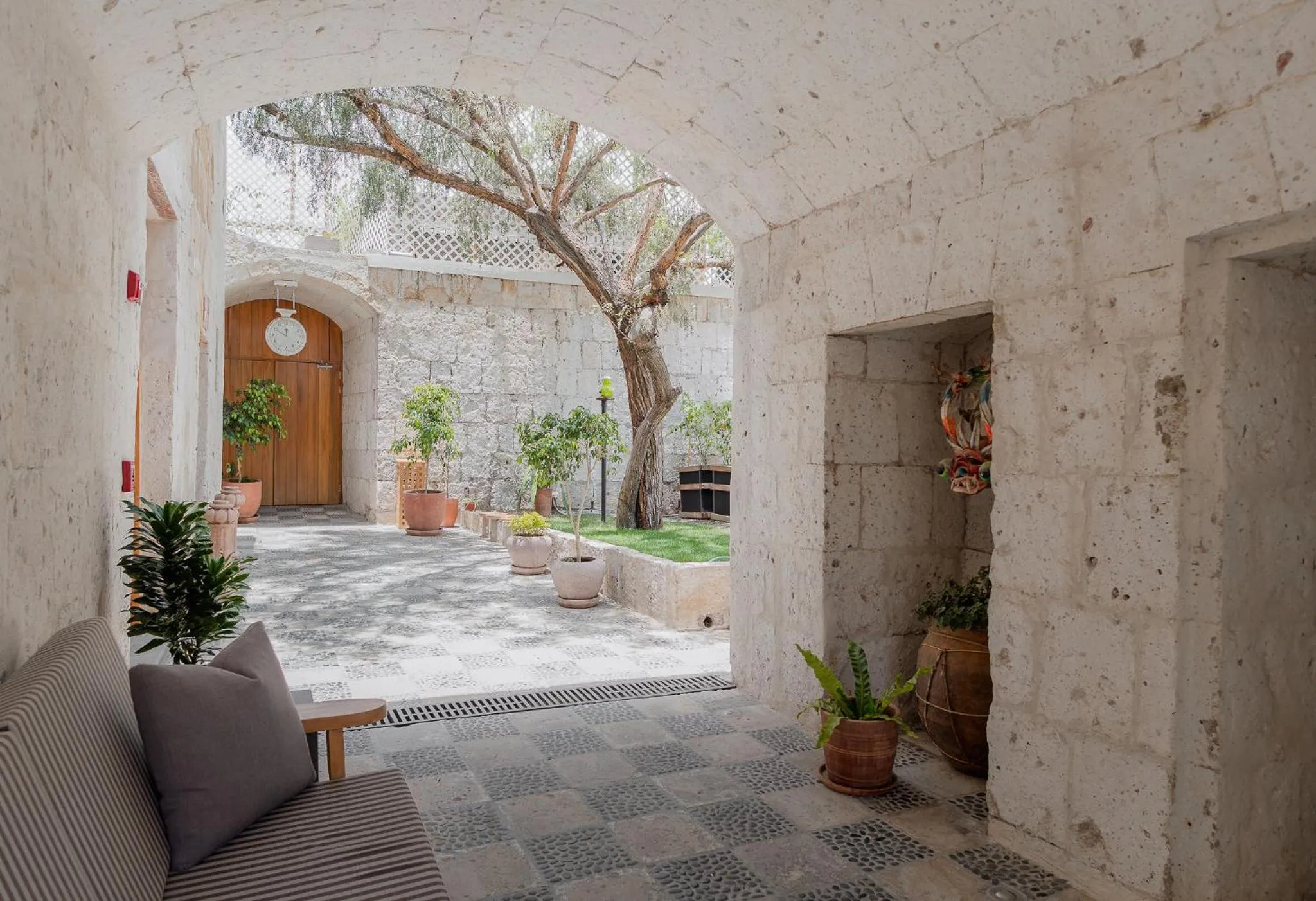 Patio in Palacio Guaqui by Ananay Hotels