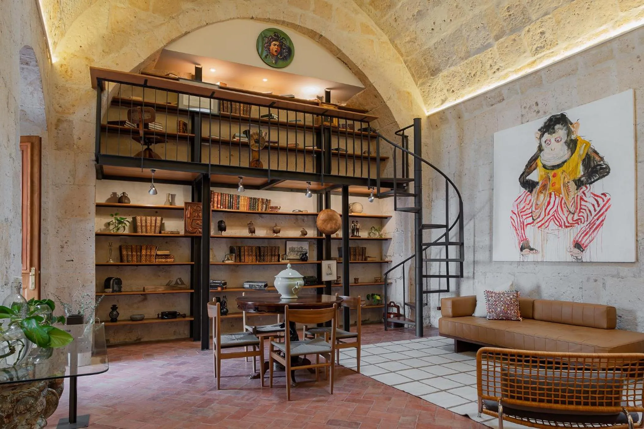 Library in Palacio Guaqui by Ananay Hotels