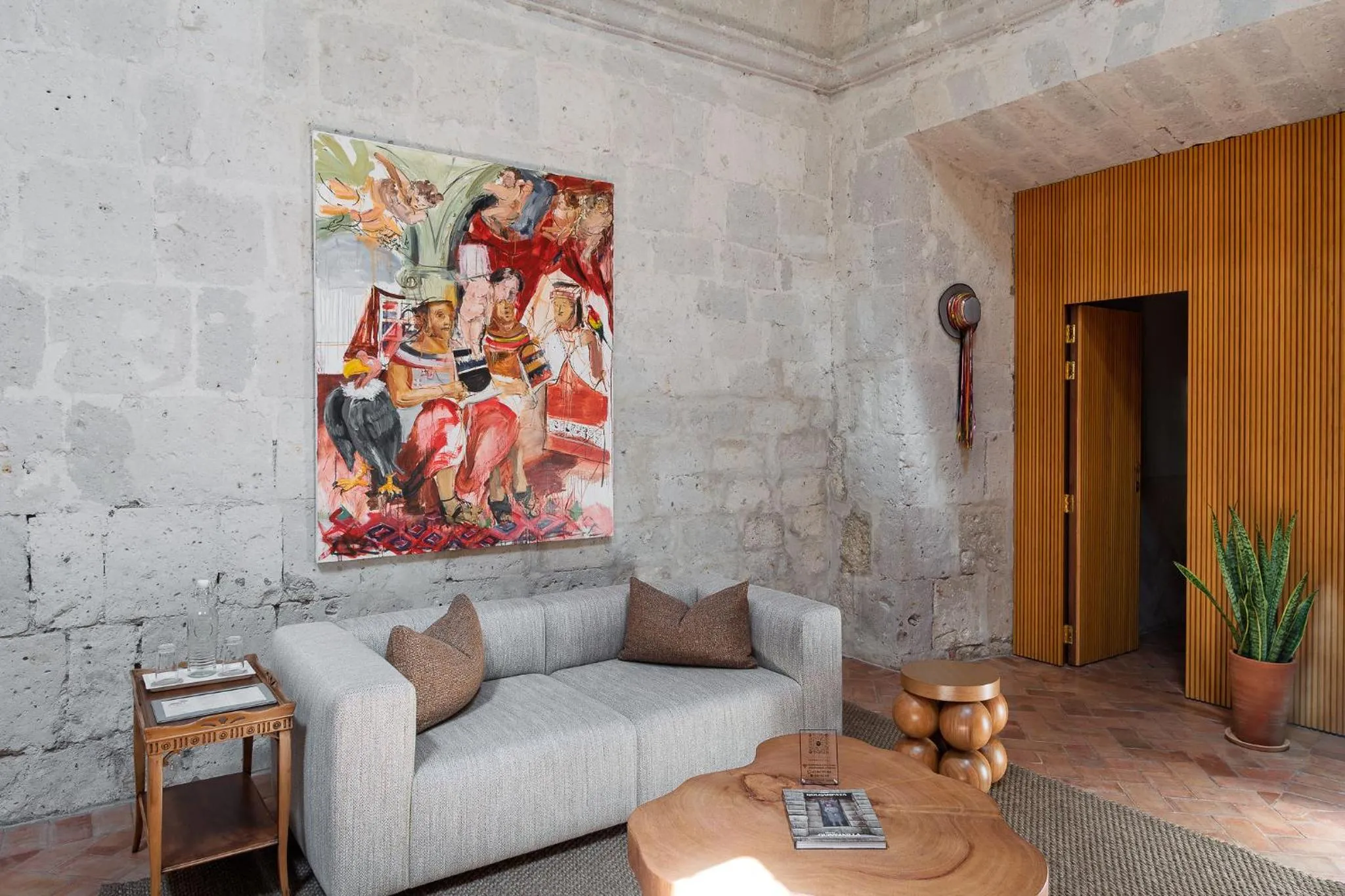 Living room in Palacio Guaqui by Ananay Hotels