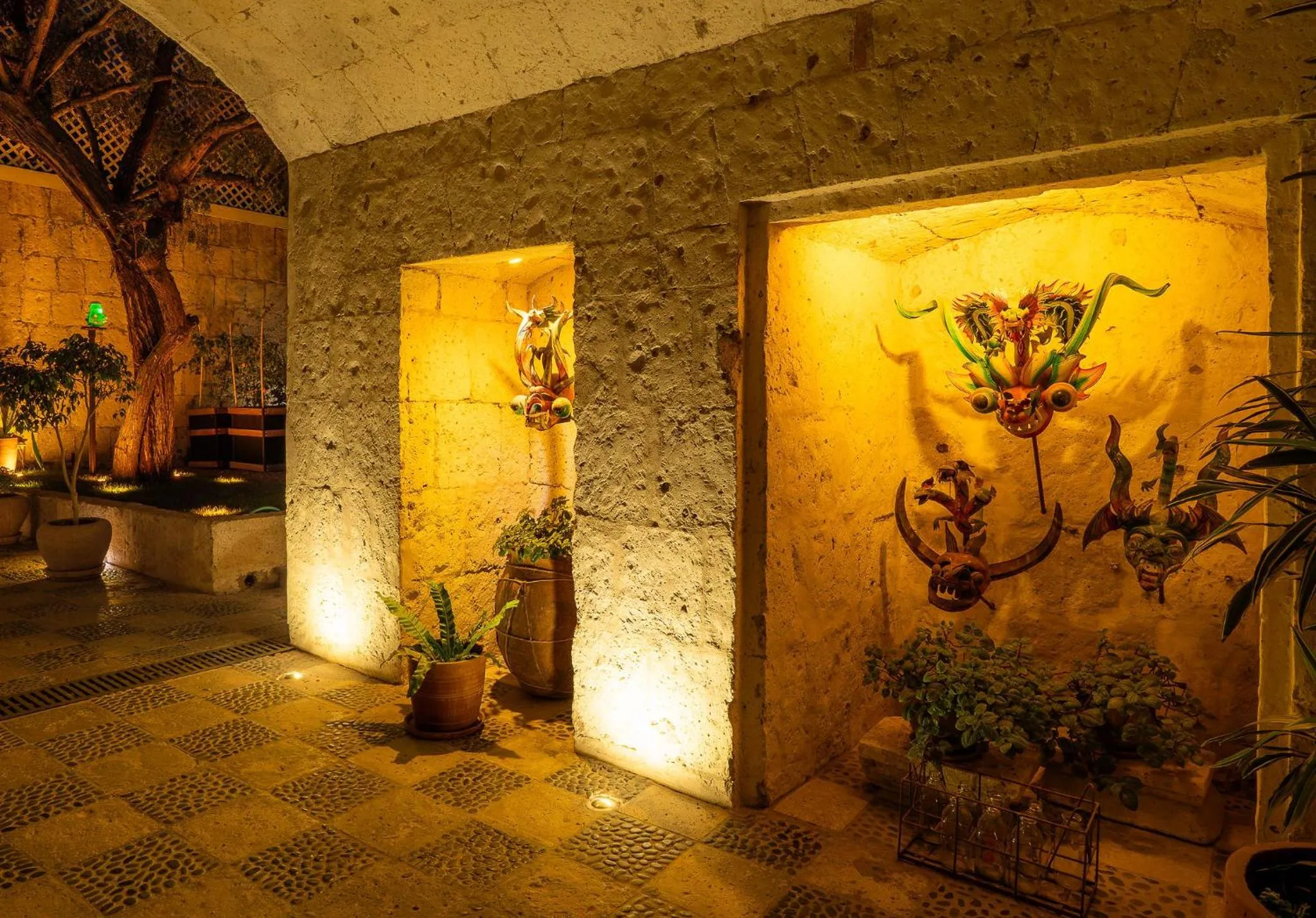 Patio in Palacio Guaqui by Ananay Hotels