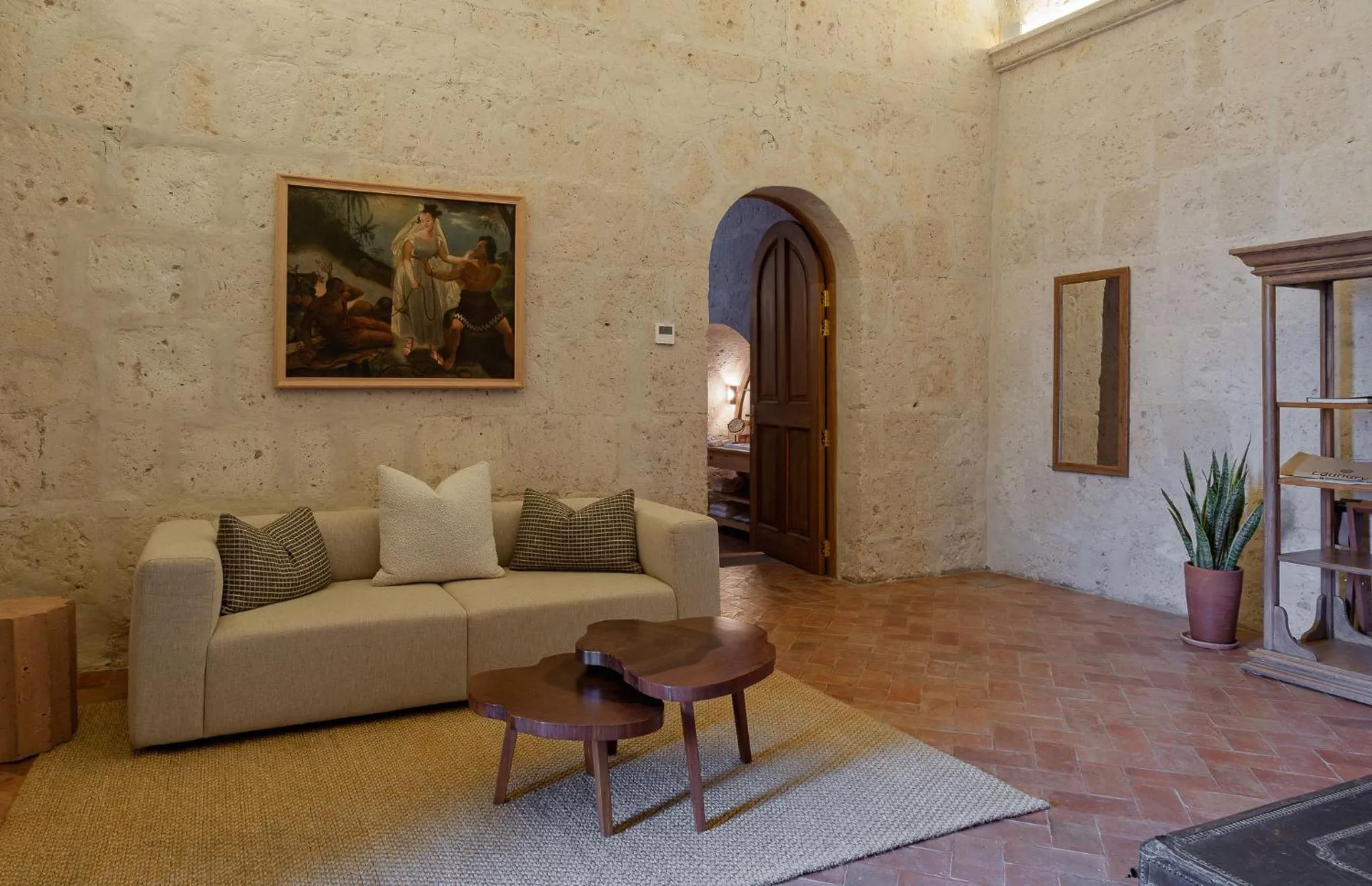 Living room in Palacio Guaqui by Ananay Hotels