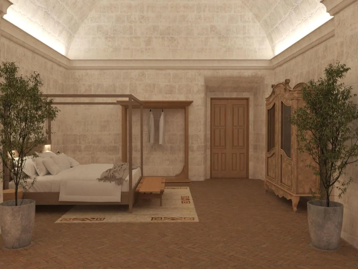 Bed in Palacio Guaqui by Ananay Hotels