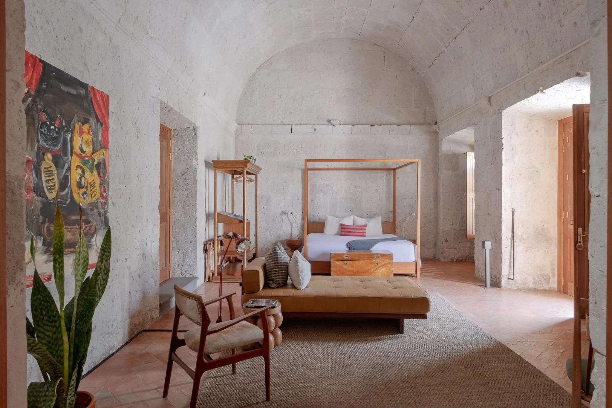 Bed in Palacio Guaqui by Ananay Hotels