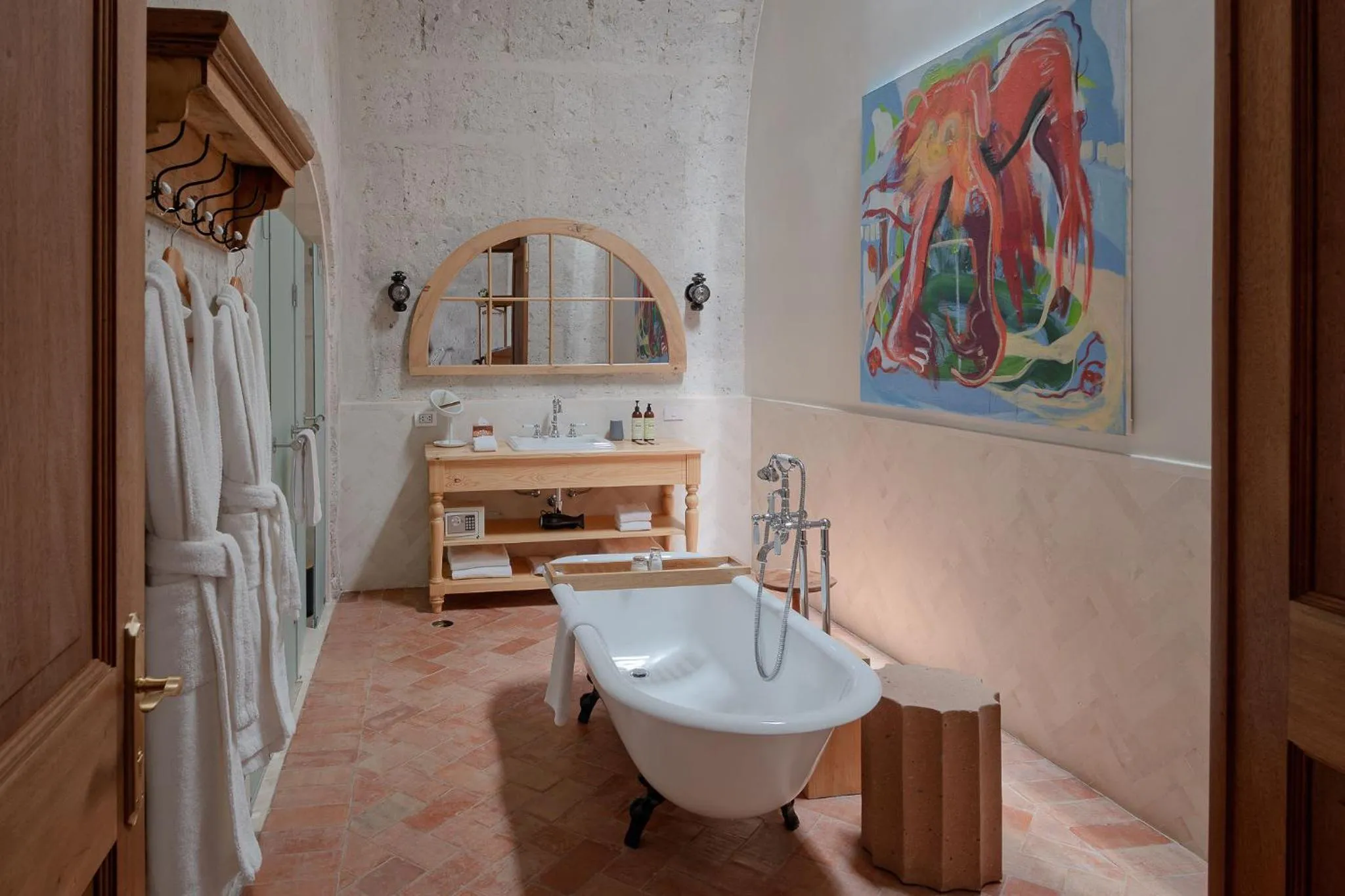 Bathroom in Palacio Guaqui by Ananay Hotels