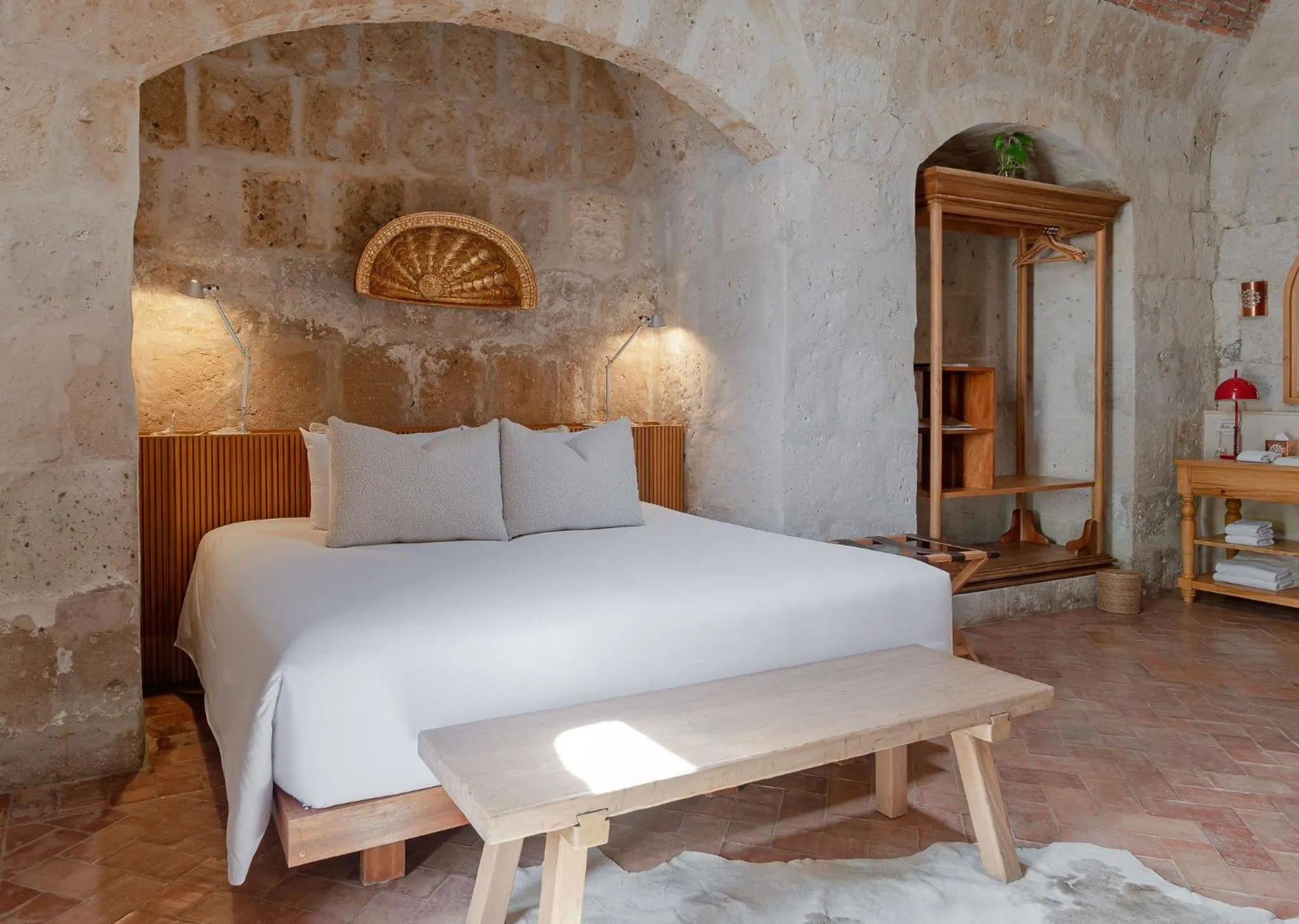 Bed in Palacio Guaqui by Ananay Hotels
