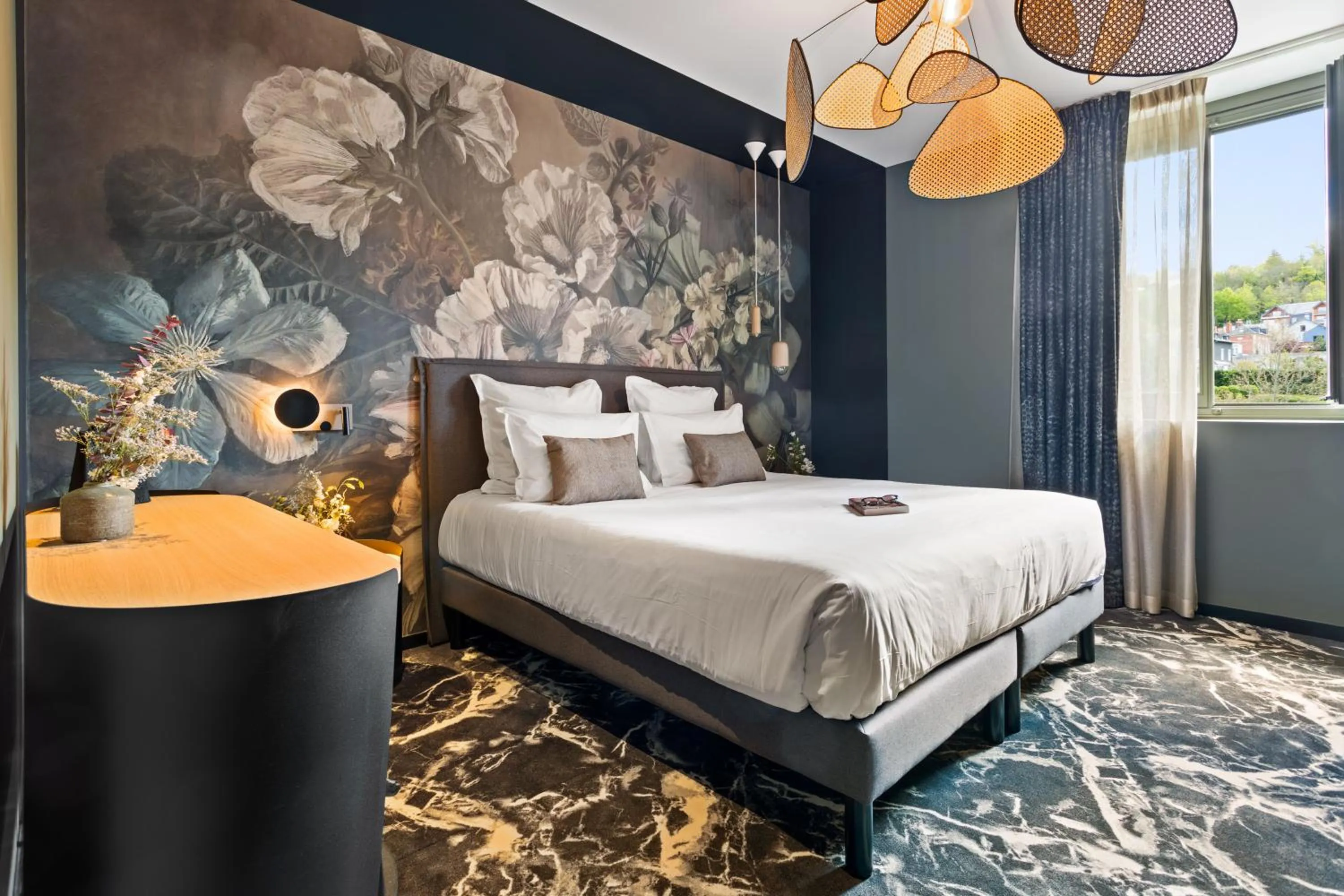 Bed in LE RITUEL HOTEL & SPA