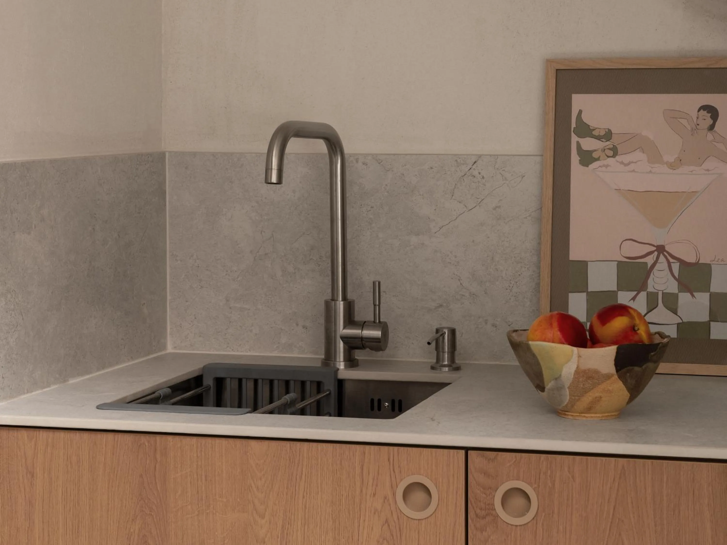 Kitchen or kitchenette in Apart-In Georgia