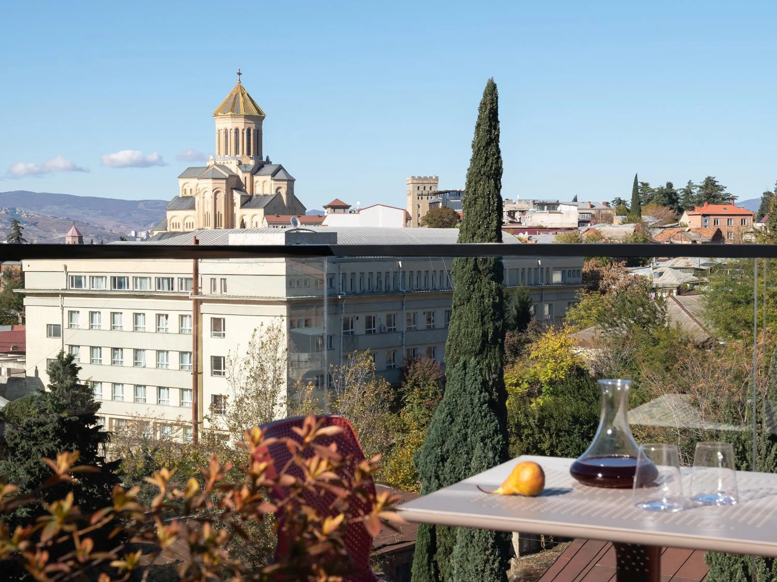 Balcony/Terrace in Apart-In Georgia