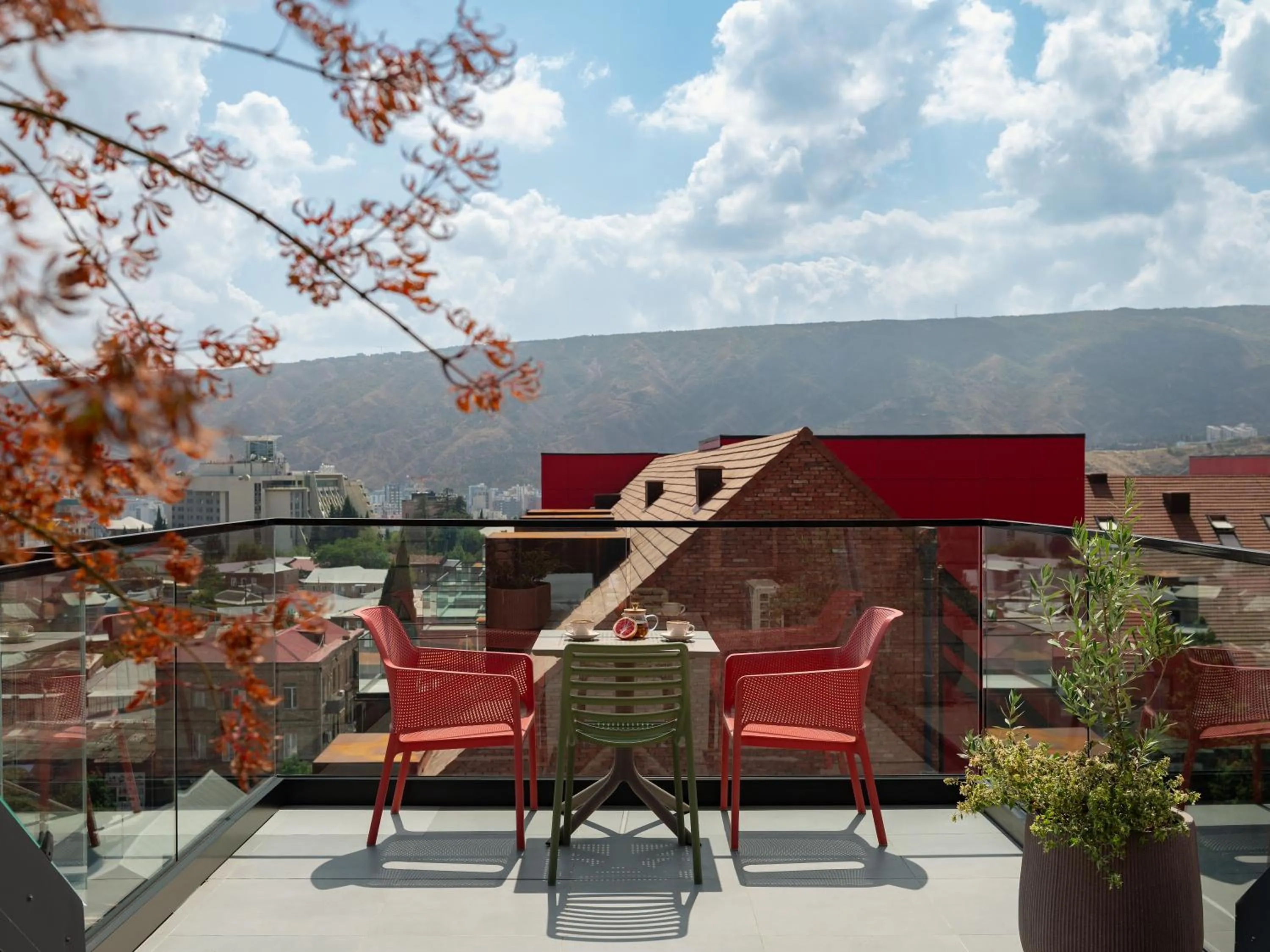 Balcony/Terrace in Apart-In Georgia