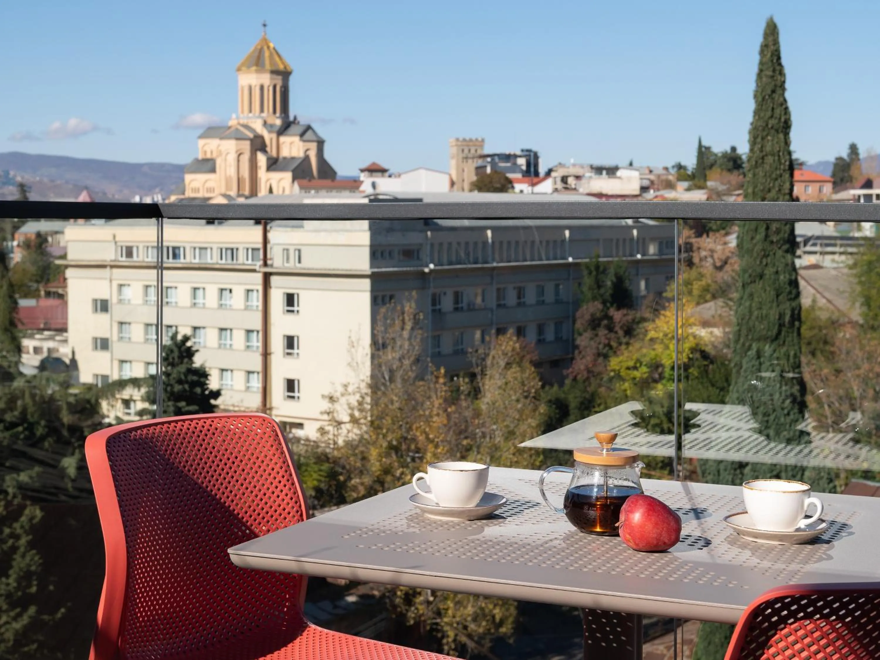 Balcony/Terrace in Apart-In Georgia