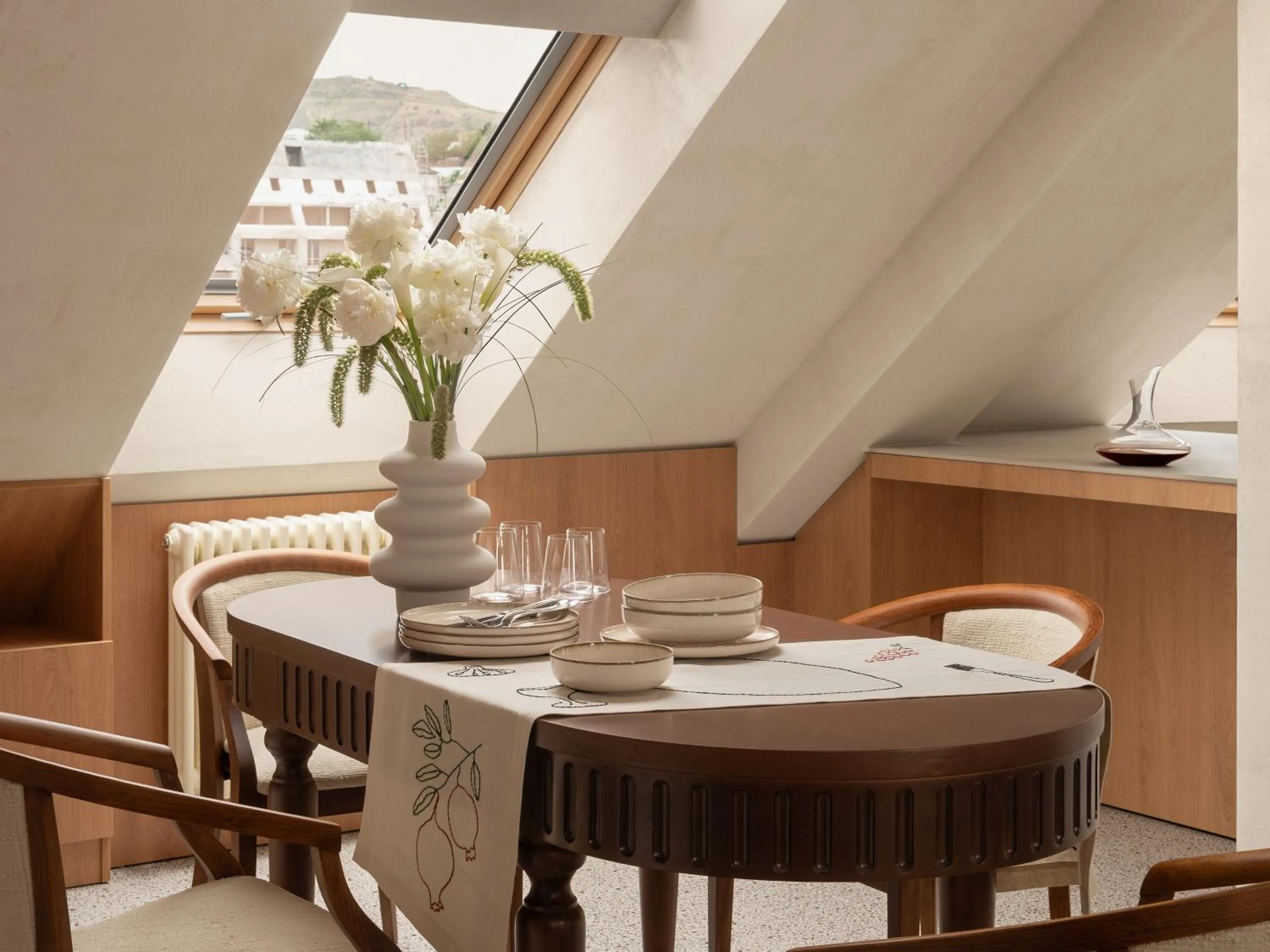 Dining area in Apart-In Georgia