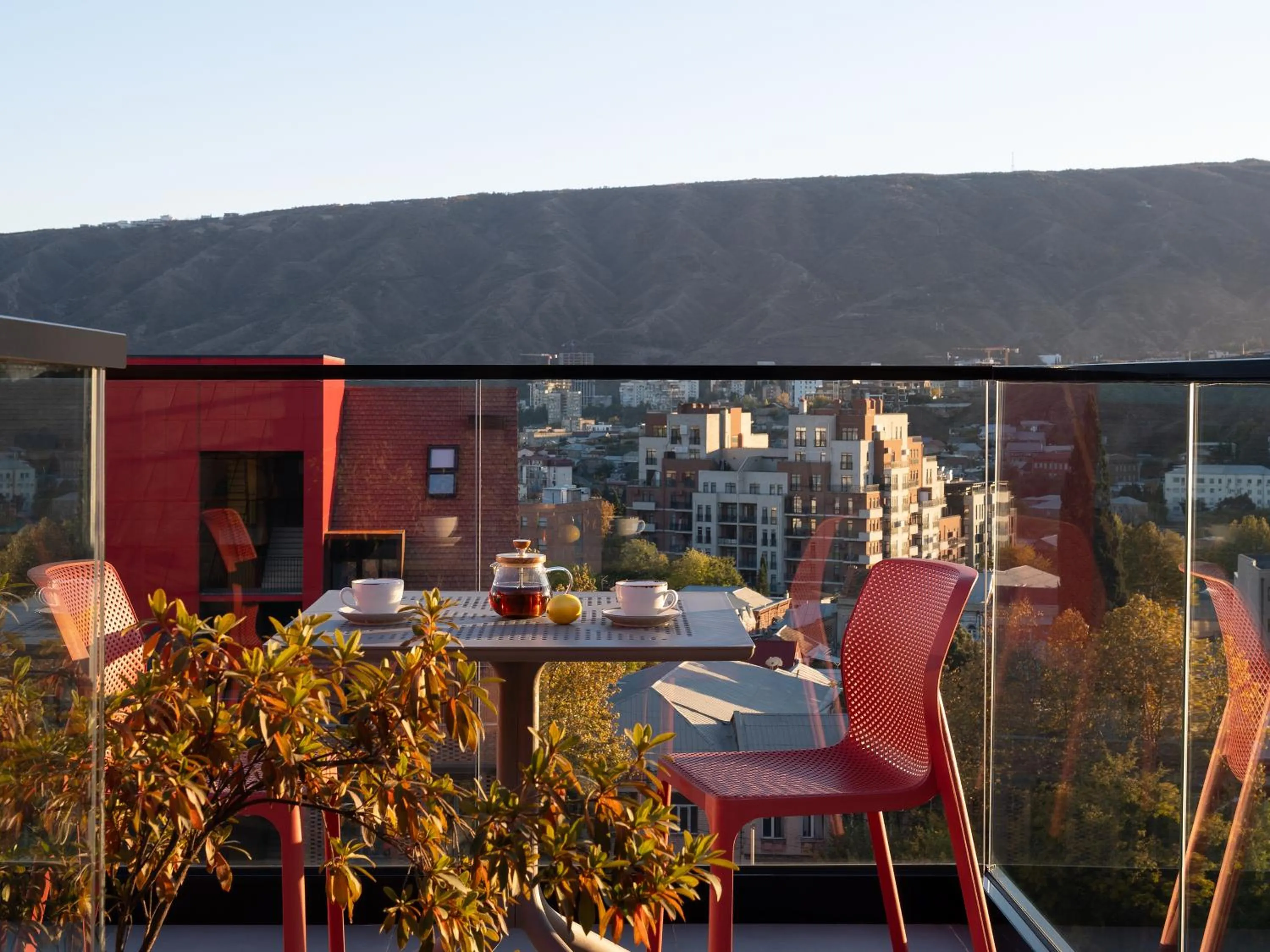 Balcony/Terrace in Apart-In Georgia