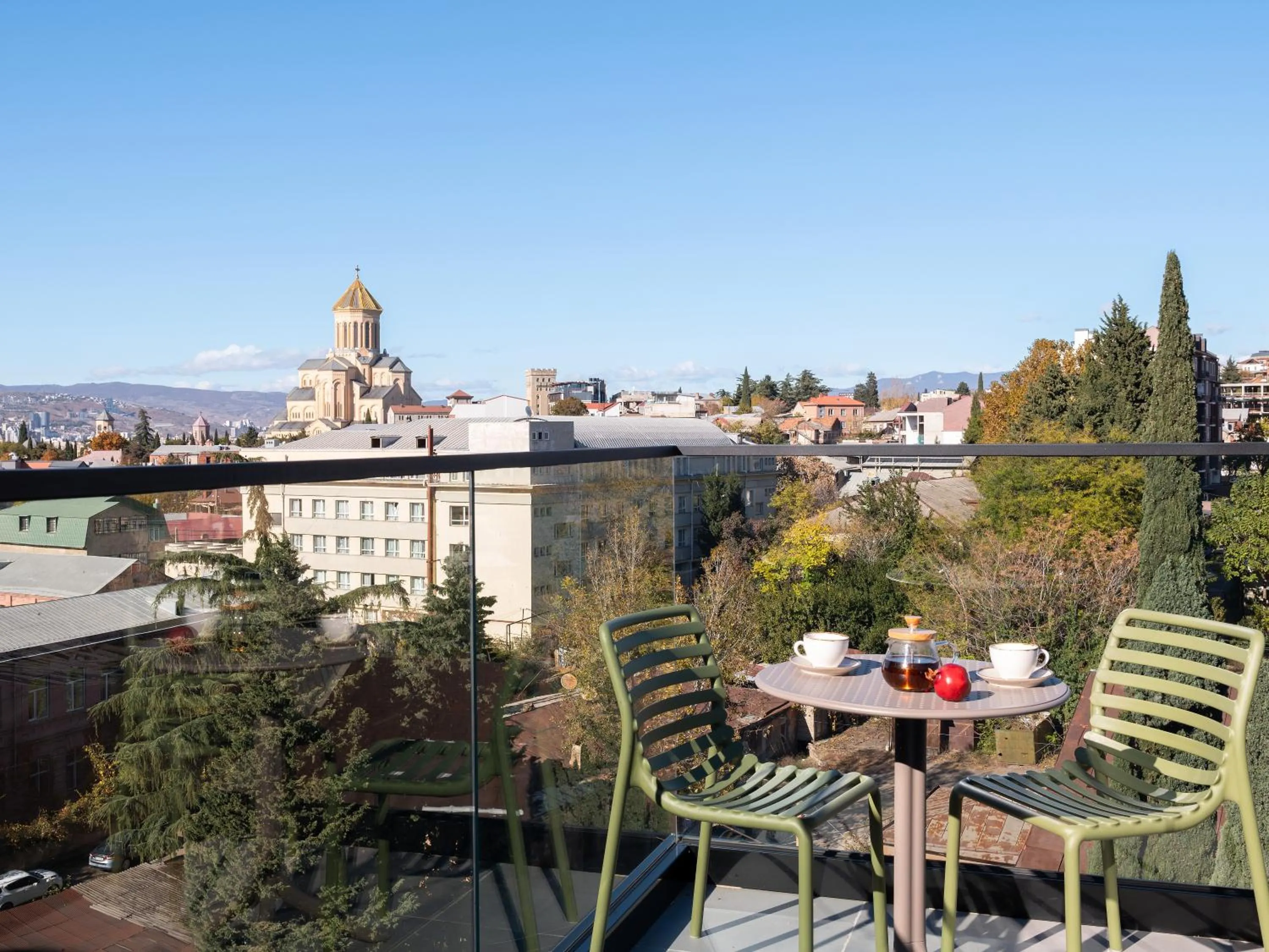 Balcony/Terrace in Apart-In Georgia