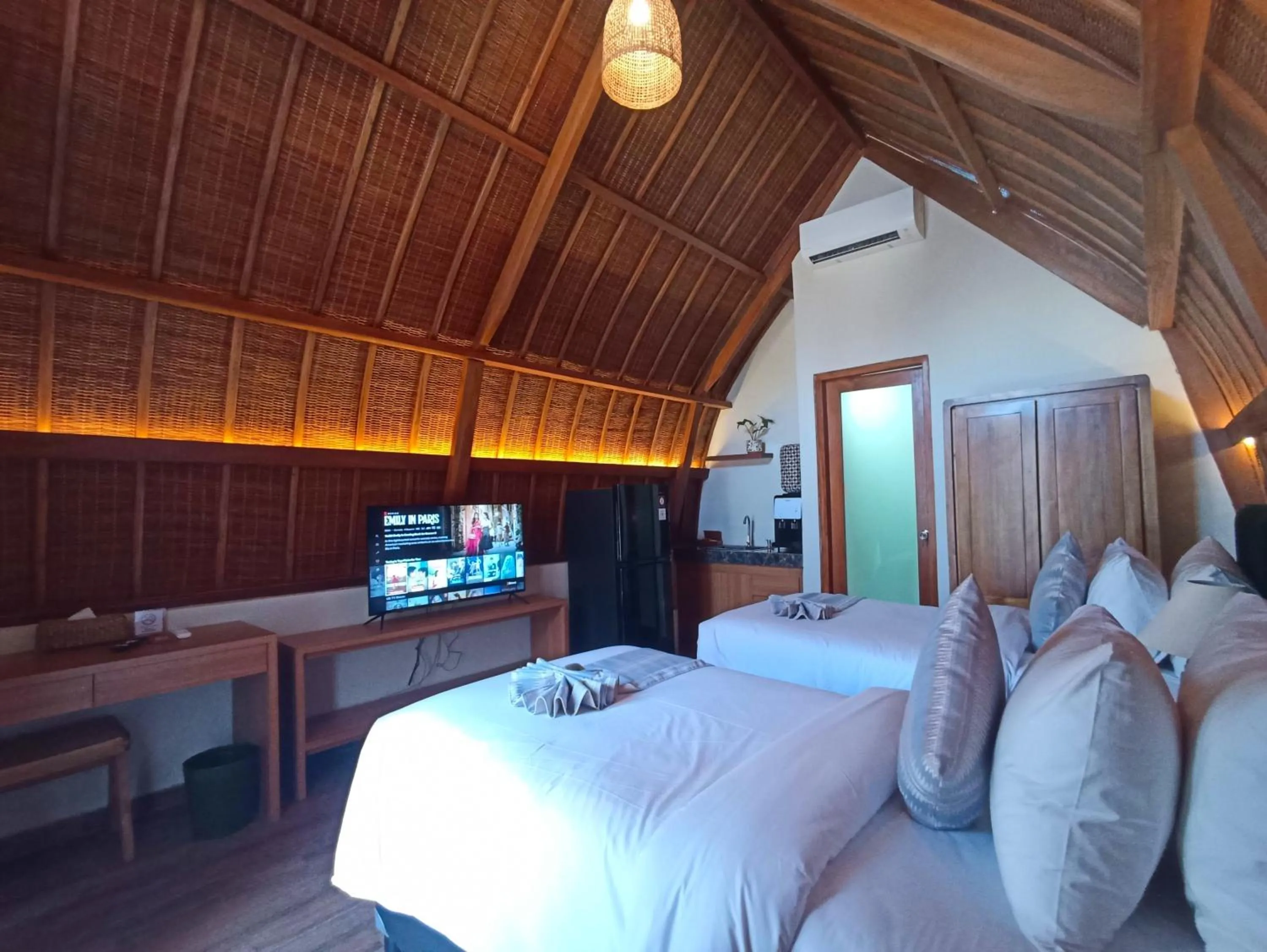 Bed in Abian Klumpu Villa & Spa Sanur Bali