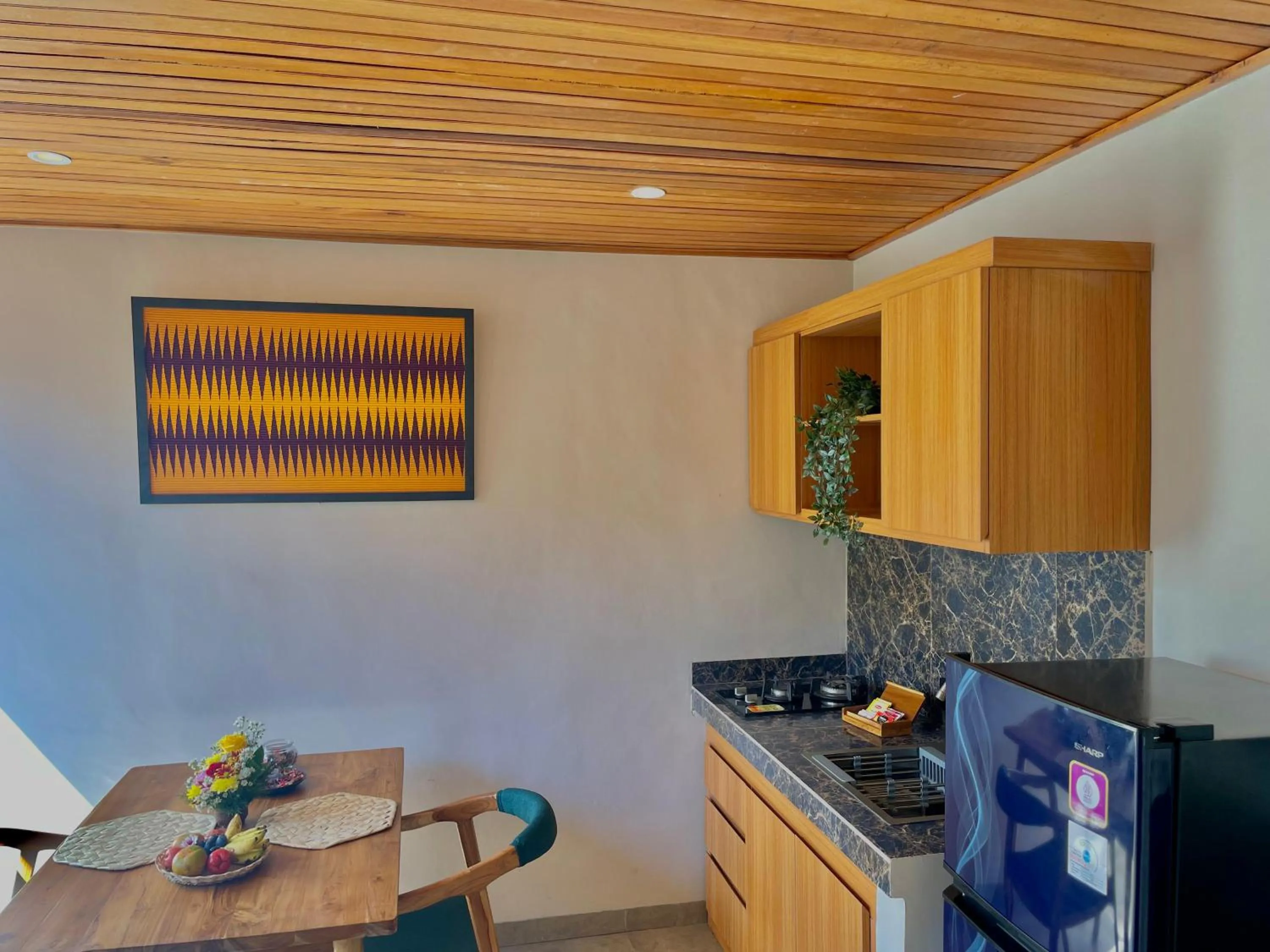 kitchen in Abian Klumpu Villa & Spa Sanur Bali