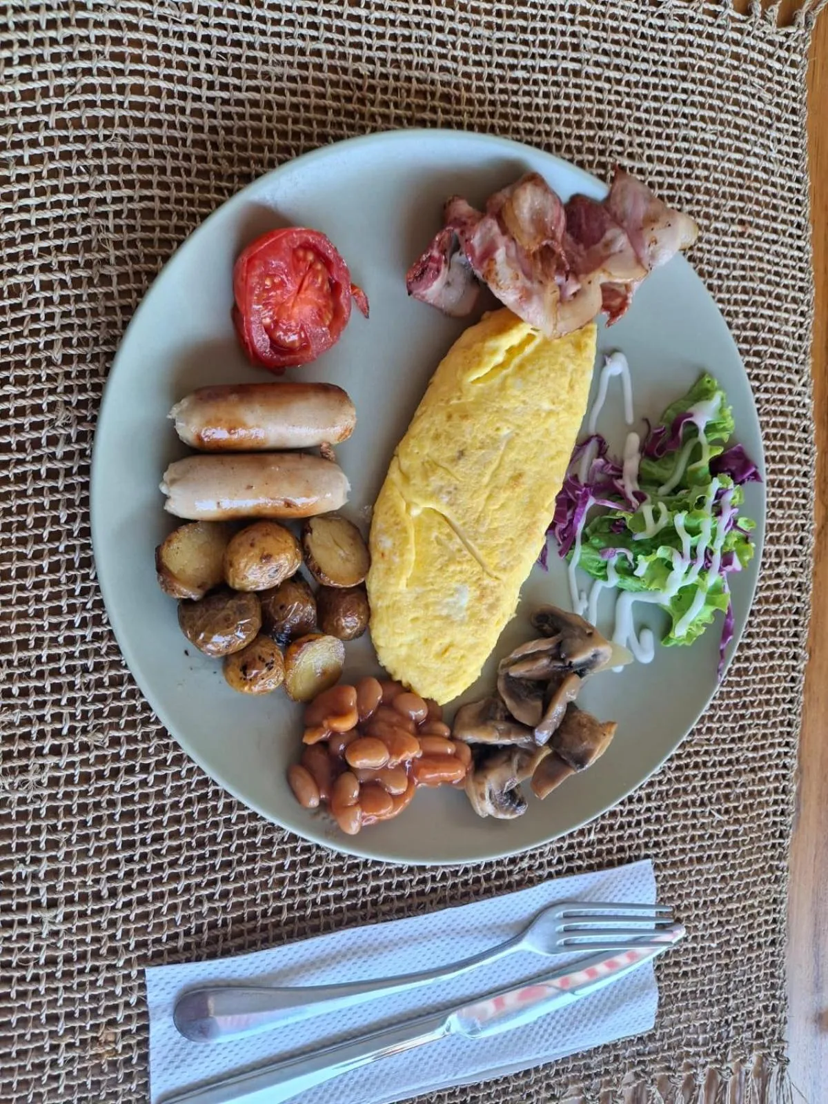 Breakfast in Abian Klumpu Villa & Spa Sanur Bali