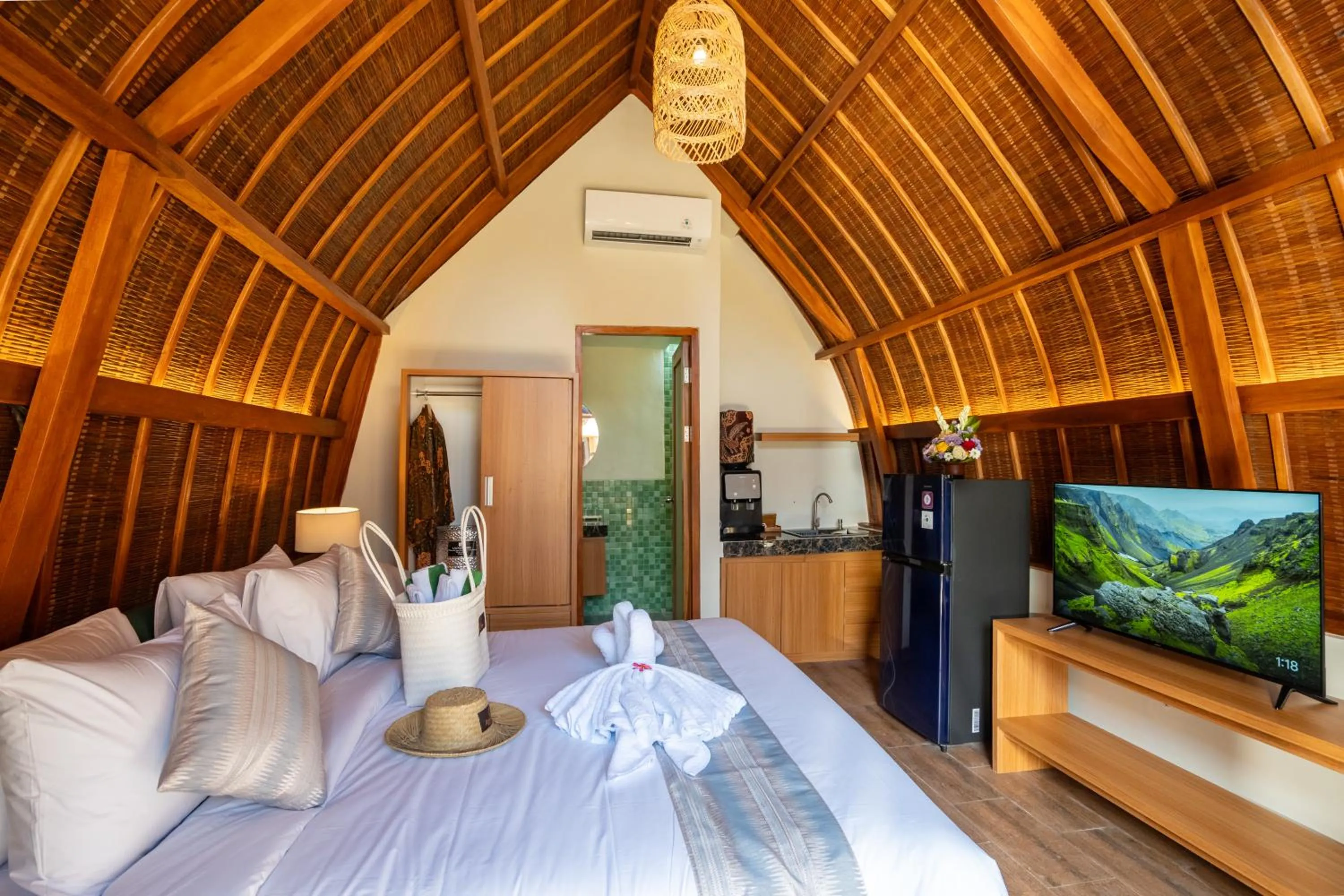 Bedroom, Bed in Abian Klumpu Villa & Spa Sanur Bali