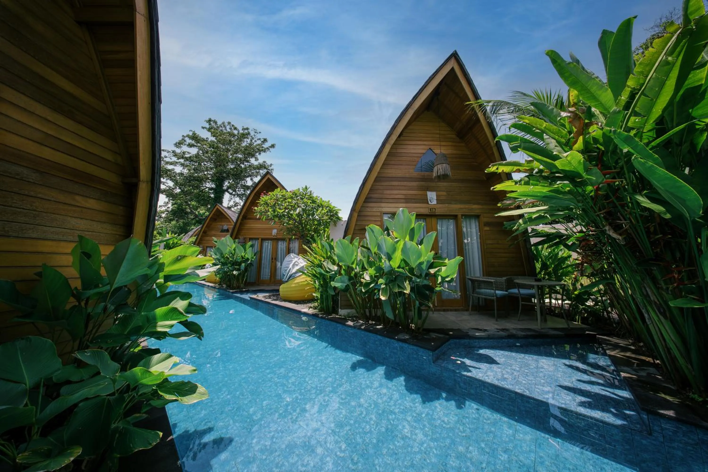 Balcony/Terrace in Abian Klumpu Villa & Spa Sanur Bali