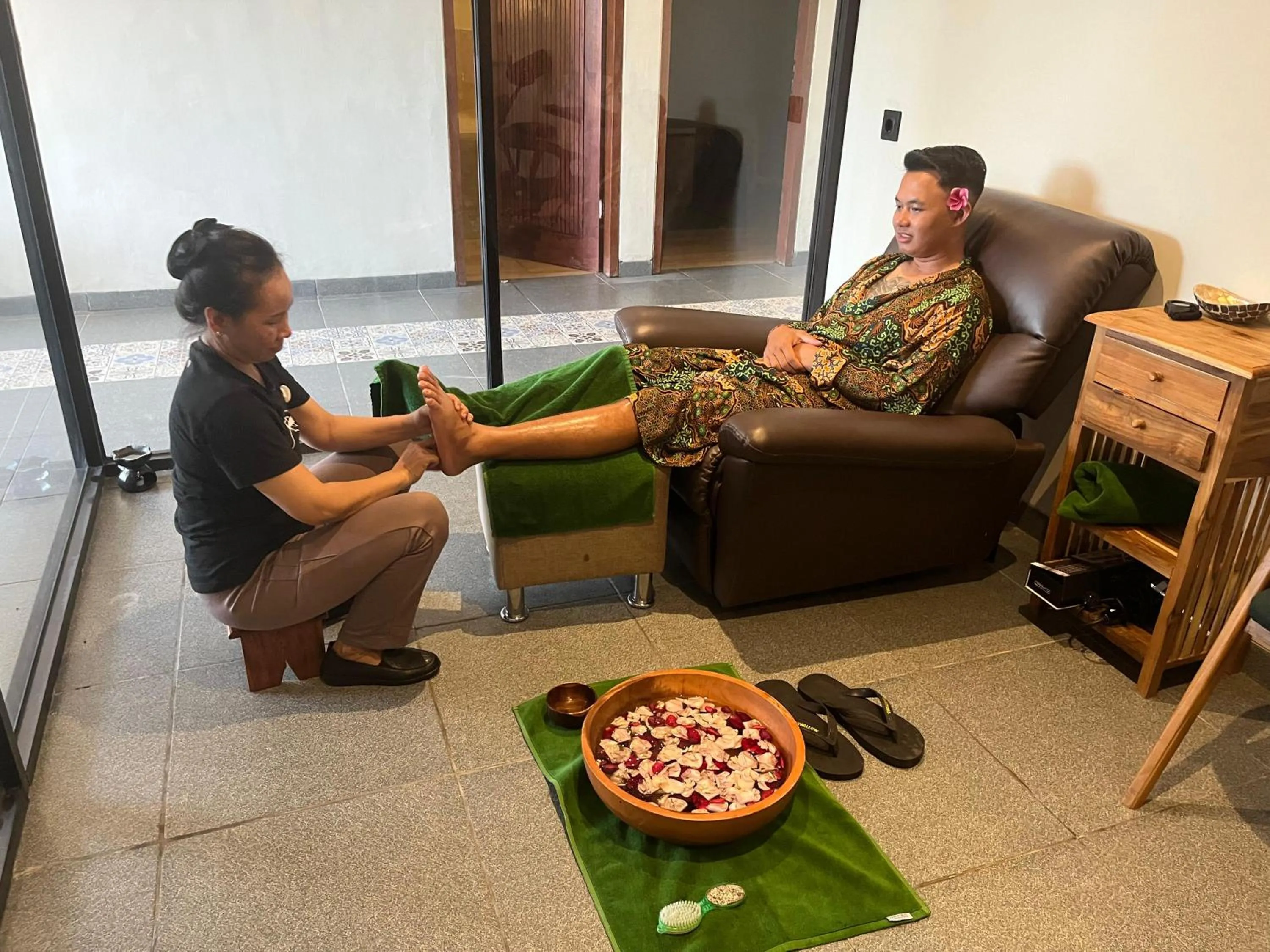 Massage in Abian Klumpu Villa & Spa Sanur Bali