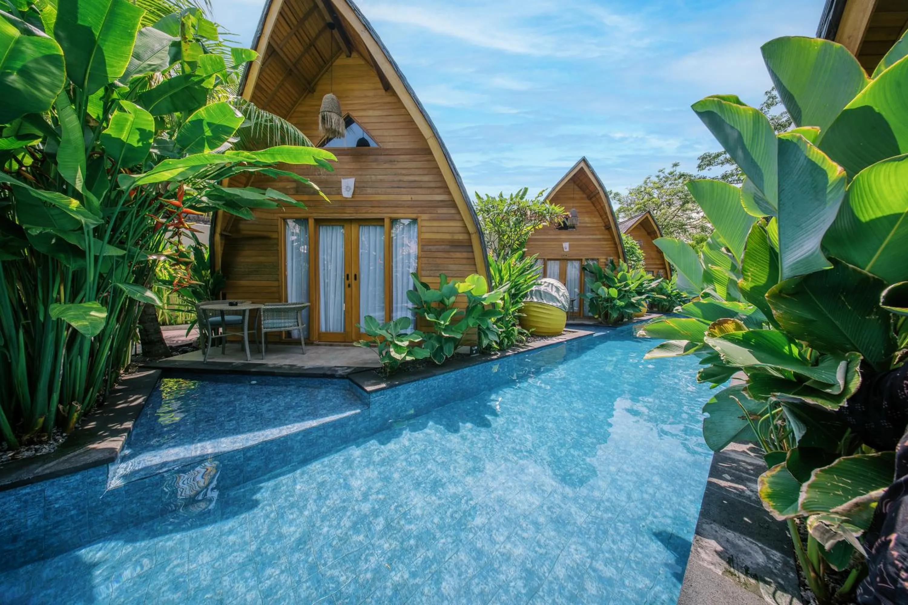 Balcony/Terrace in Abian Klumpu Villa & Spa Sanur Bali