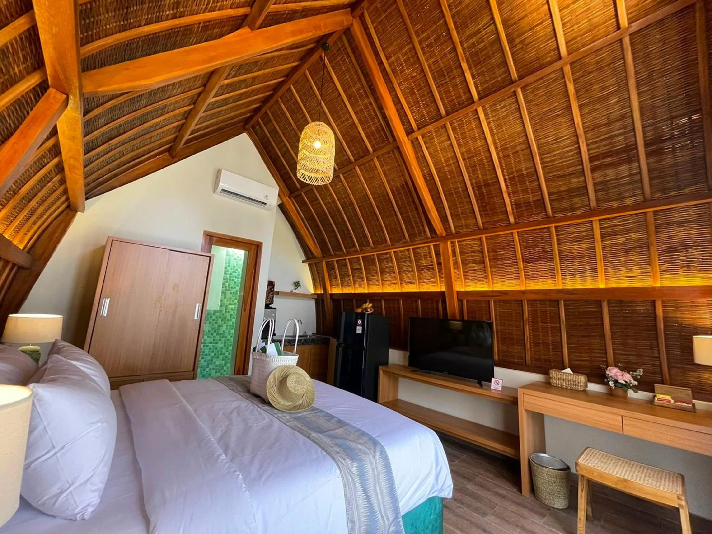 Bedroom, Bed in Abian Klumpu Villa & Spa Sanur Bali