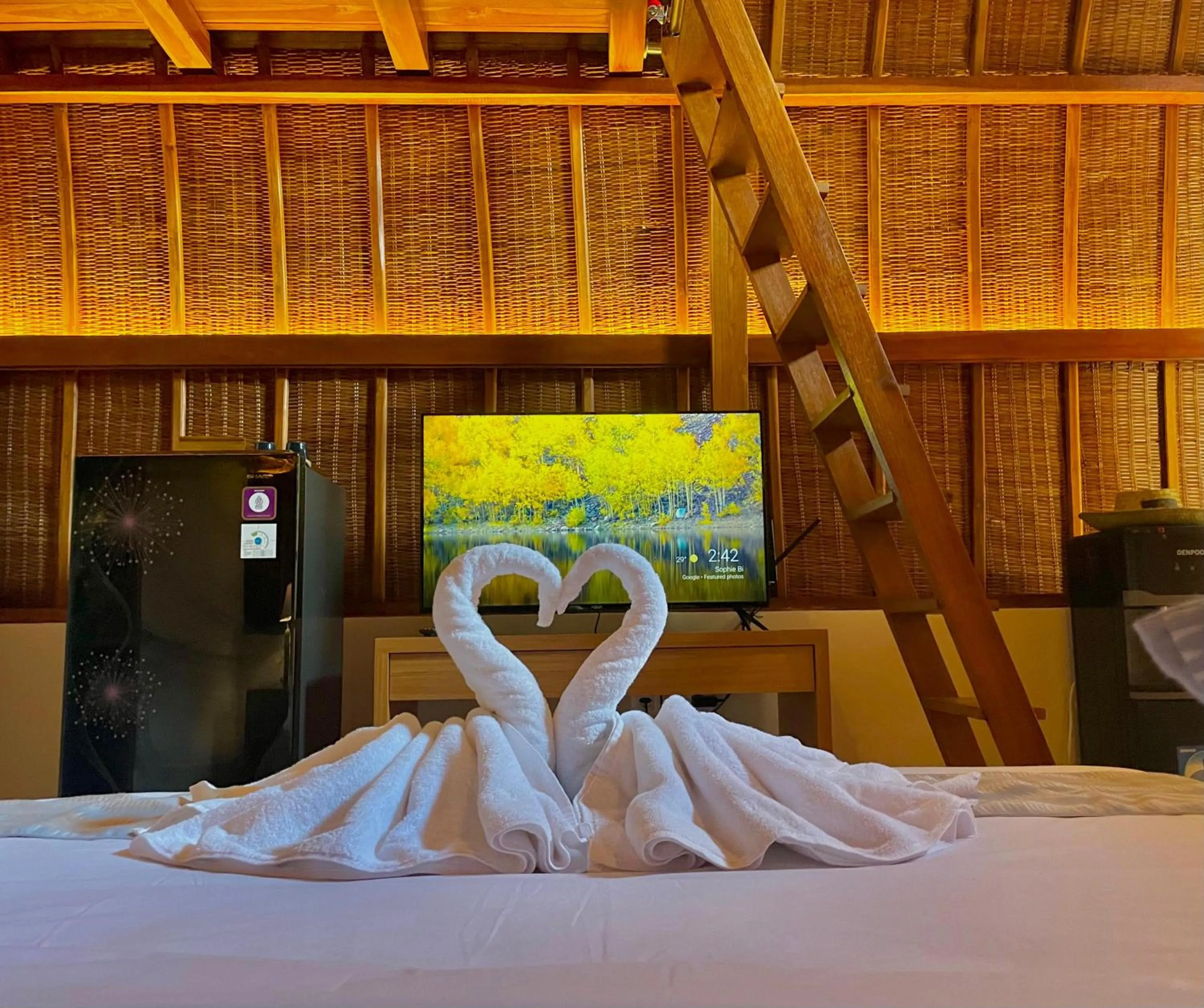 TV and multimedia, Bed in Abian Klumpu Villa & Spa Sanur Bali