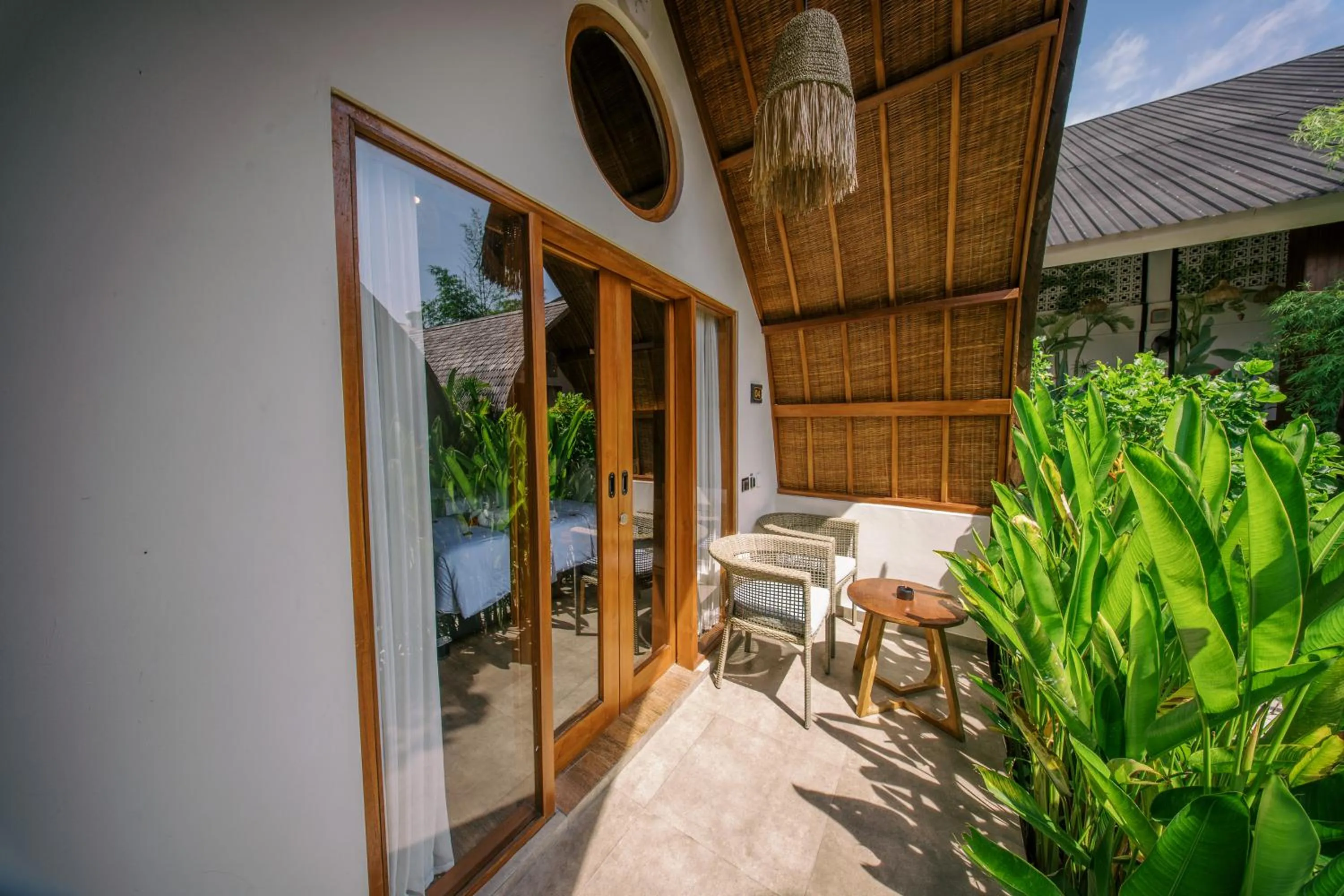 Balcony/Terrace in Abian Klumpu Villa & Spa Sanur Bali