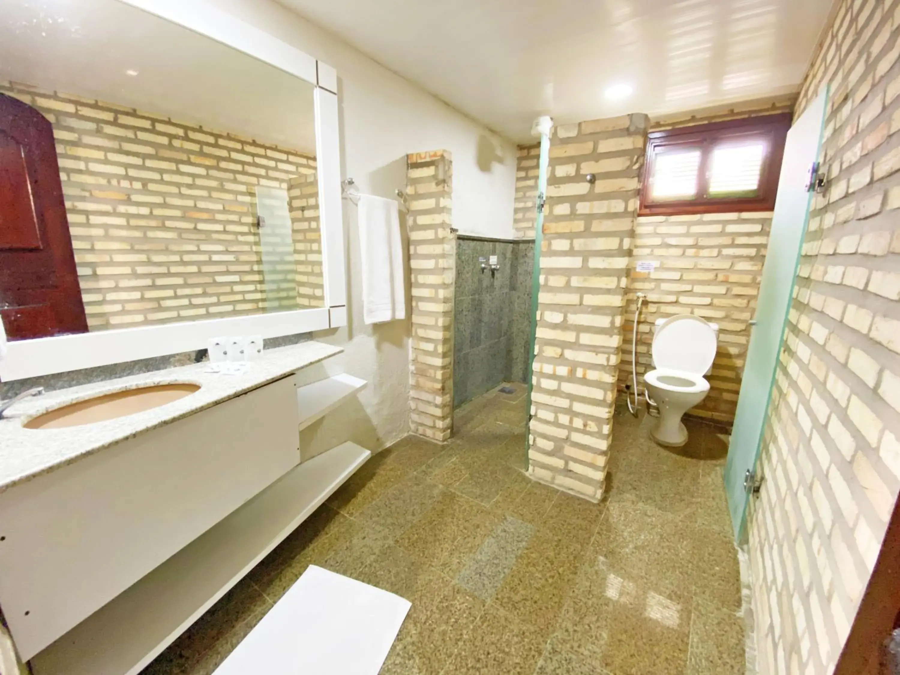 Bathroom in Hotel Parque das Fontes Bathroom in Hotel Parque das Fontes