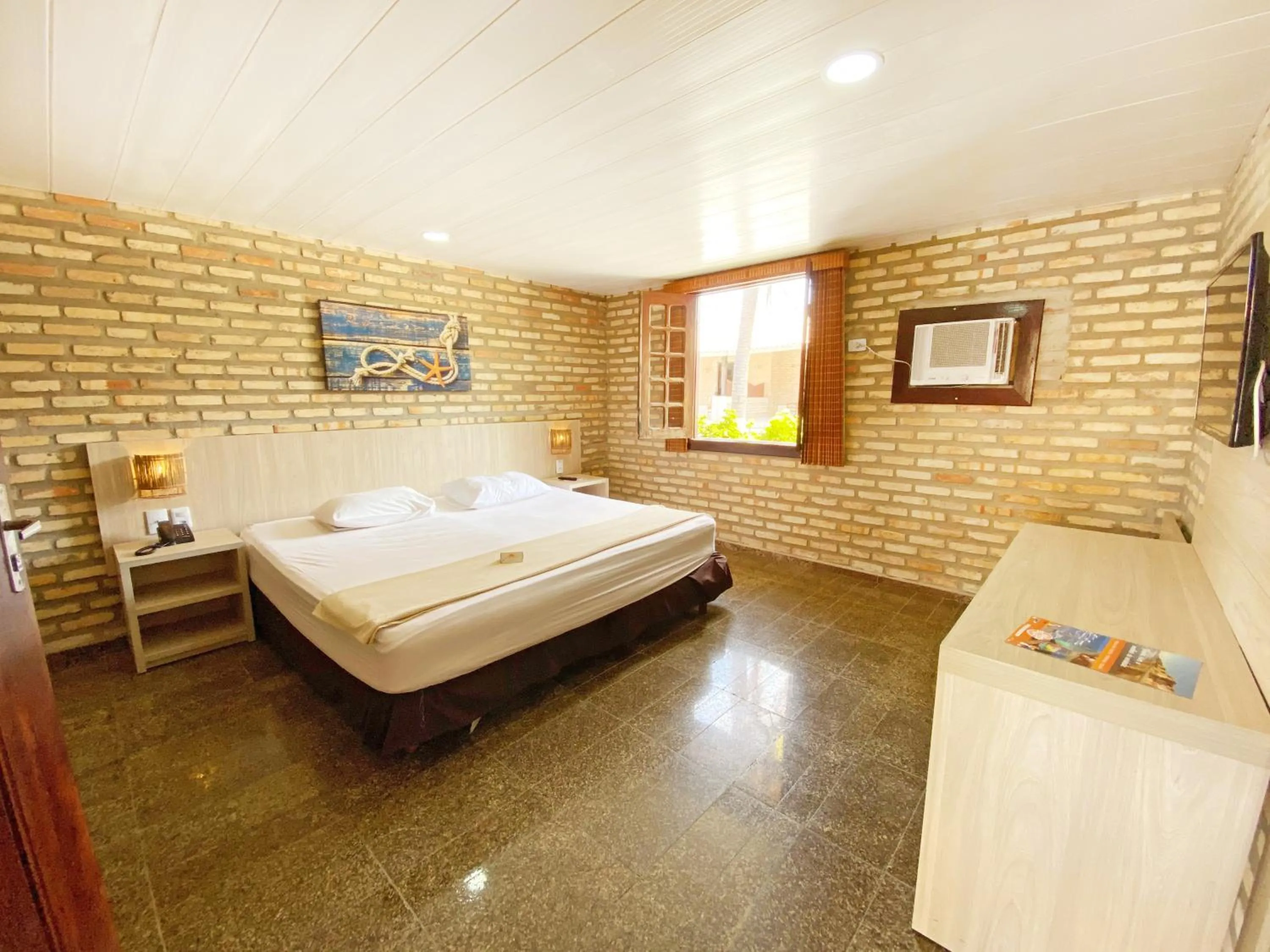 Bed in Hotel Parque das Fontes