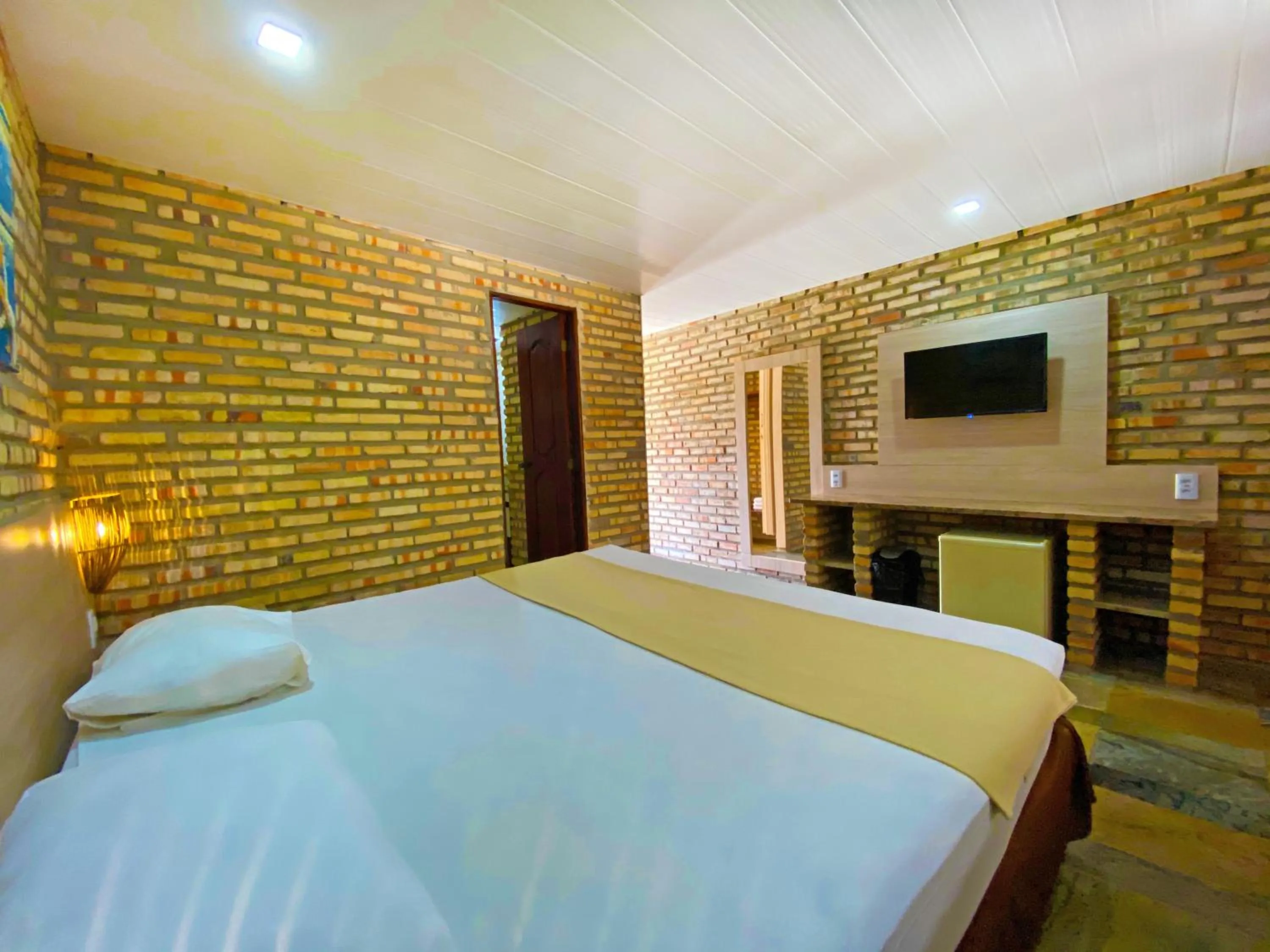 Bed in Hotel Parque das Fontes