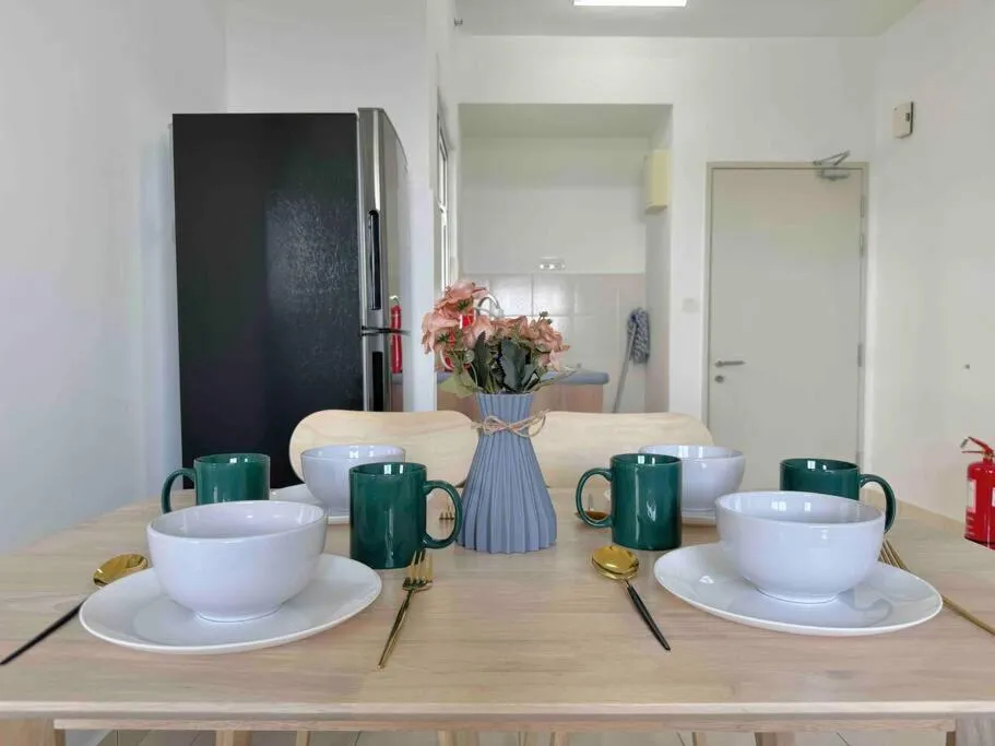 Kitchen or kitchenette in Alanis by MOKA at SEPANG