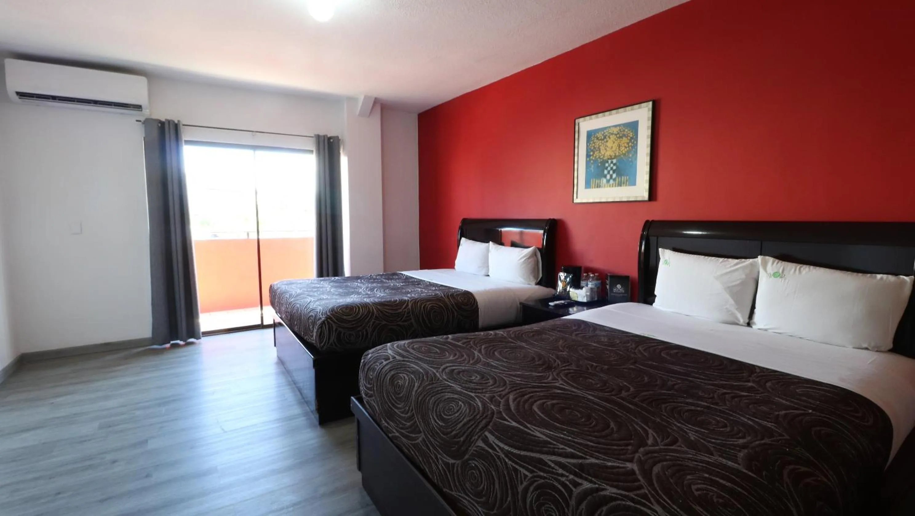 Bed in HOTEL BUGAMBILIAS