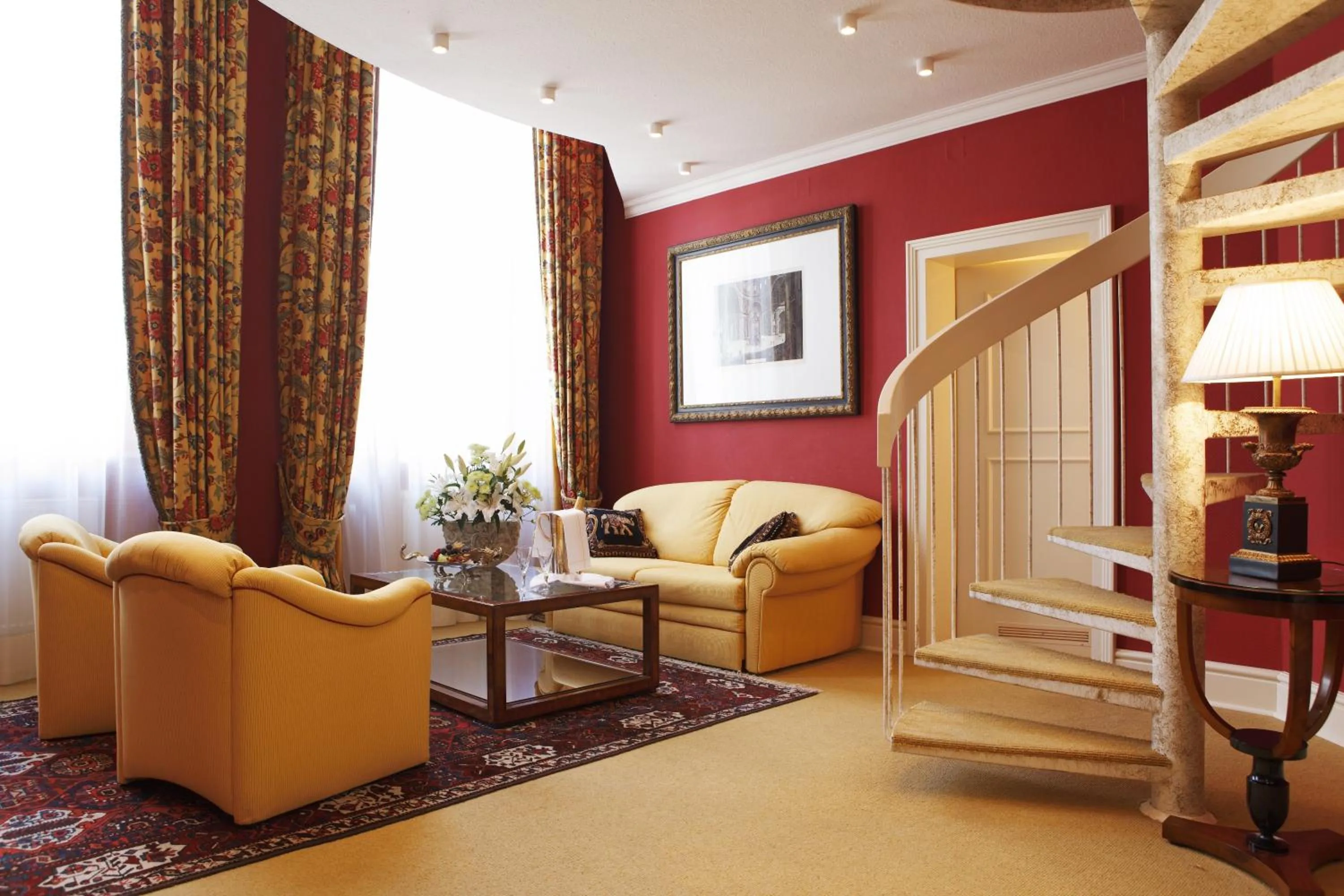 Living room in Hotel Goldener Anker