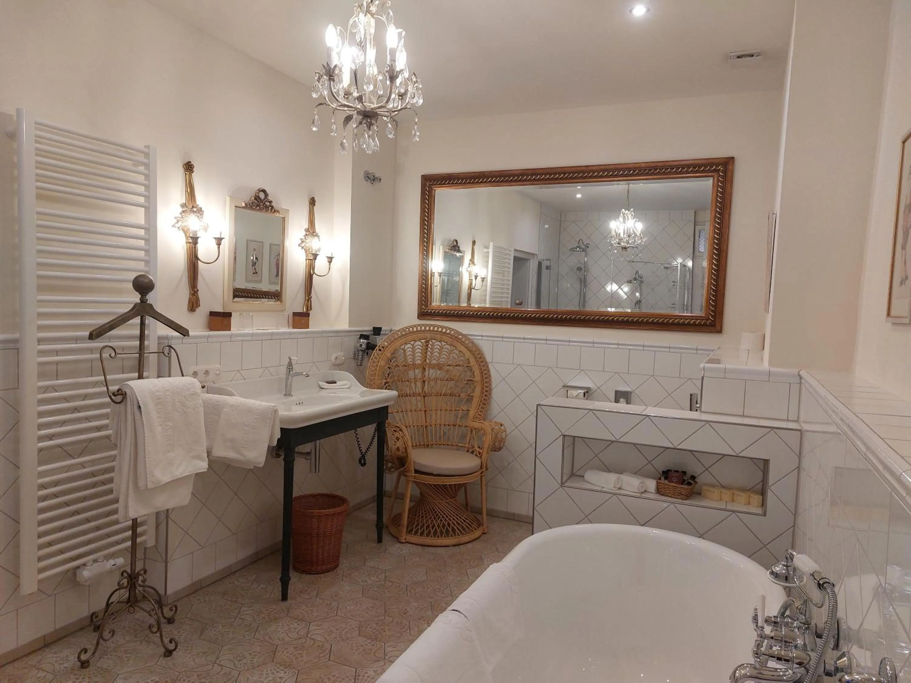 Bathroom in Hotel Goldener Anker