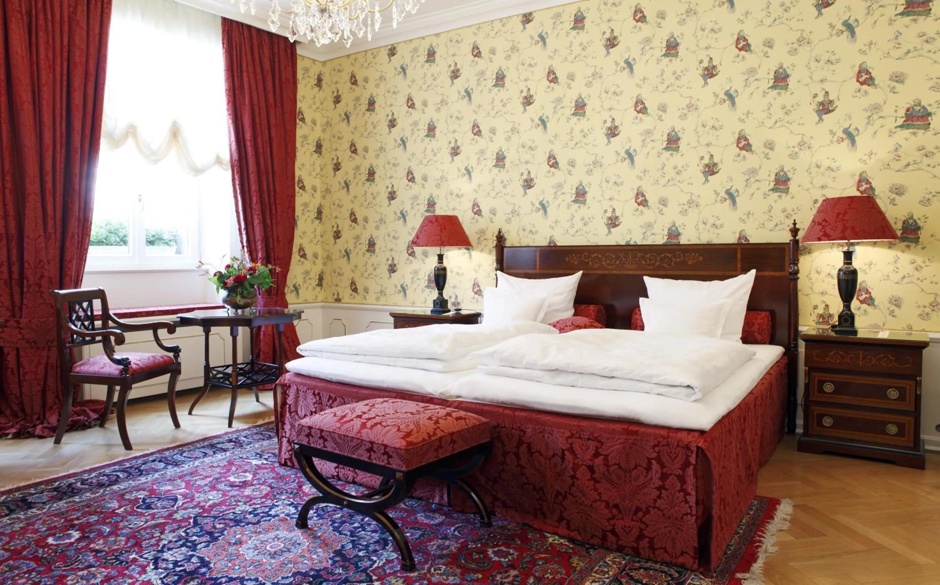 Bedroom, Bed in Hotel Goldener Anker