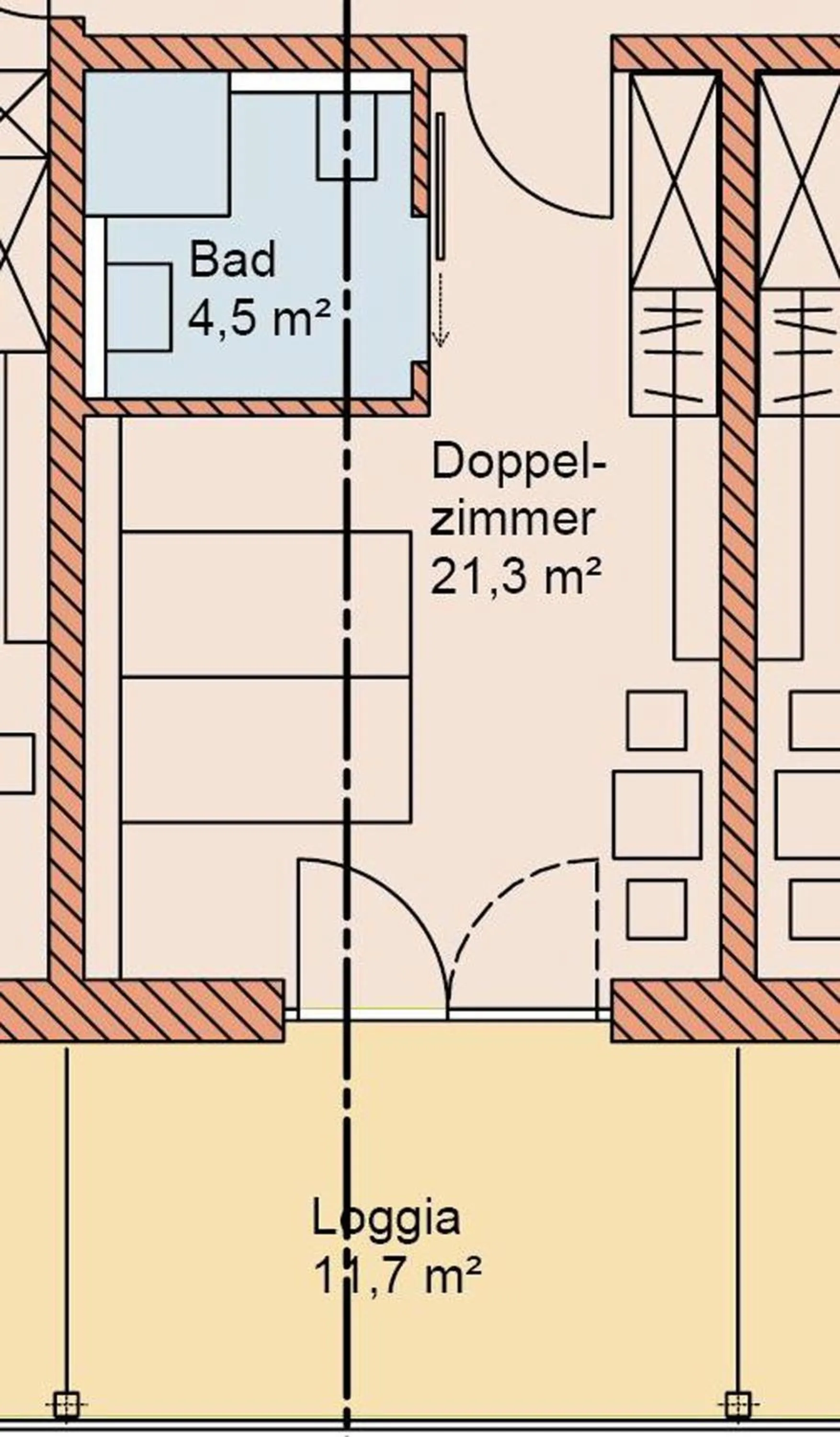 Floor plan in CAP Rotach