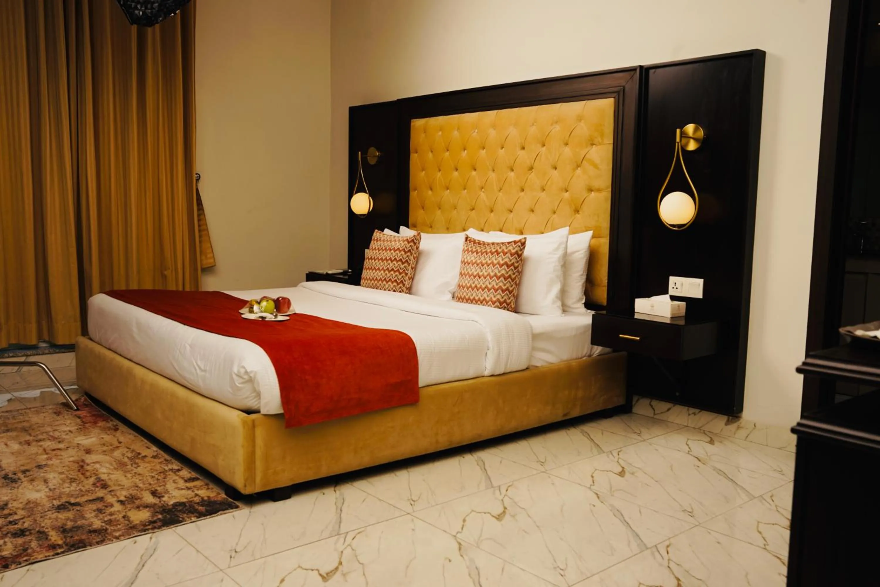 Bed in Faletti’s Grand MM Alam Road