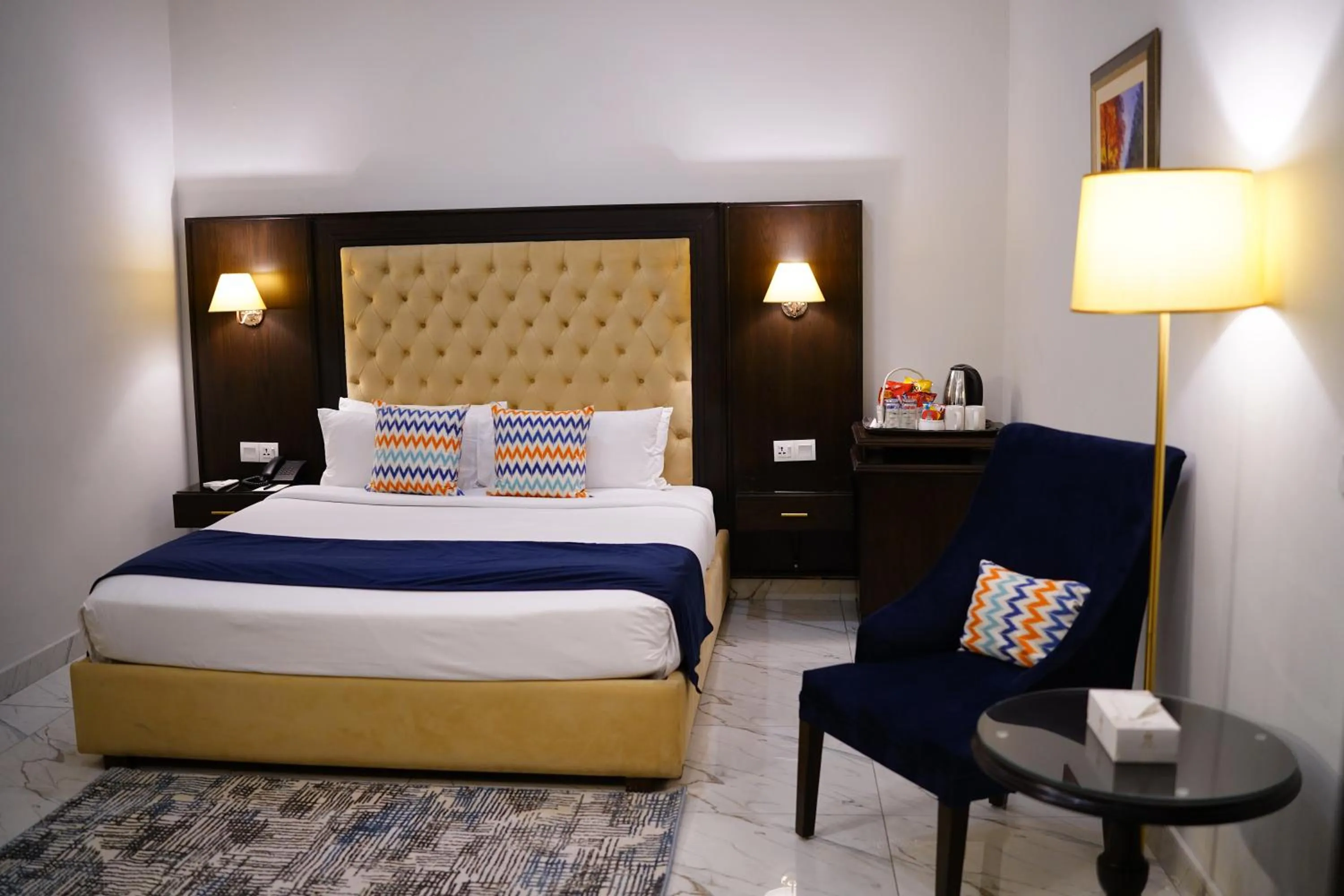 Bed in Faletti’s Grand MM Alam Road