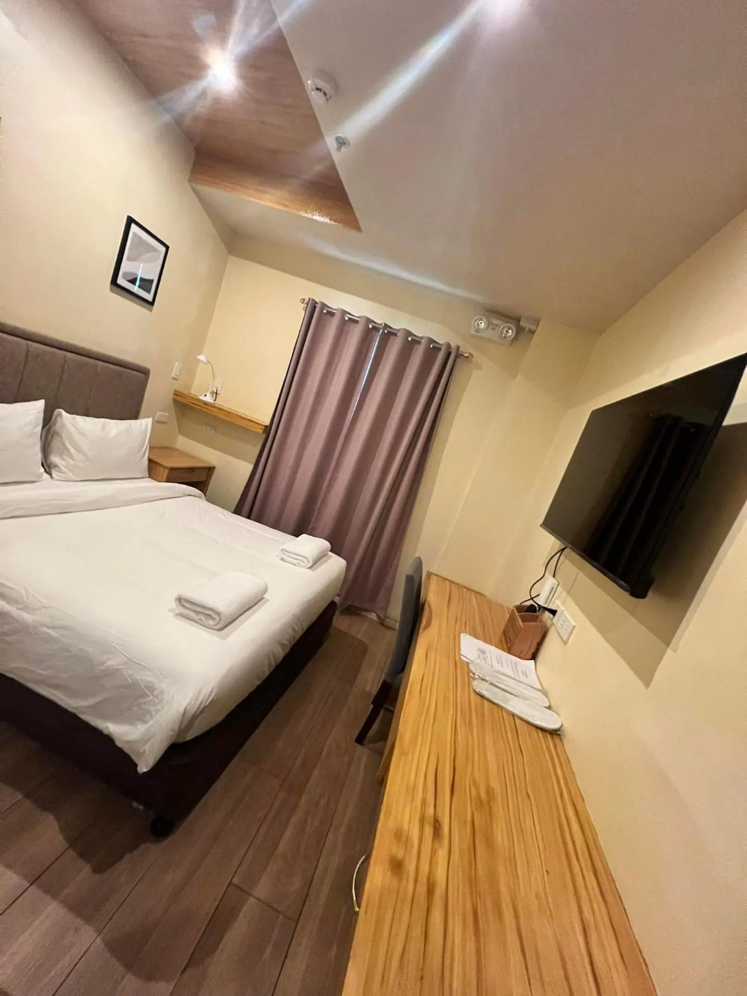 Bed in Raim Hotel