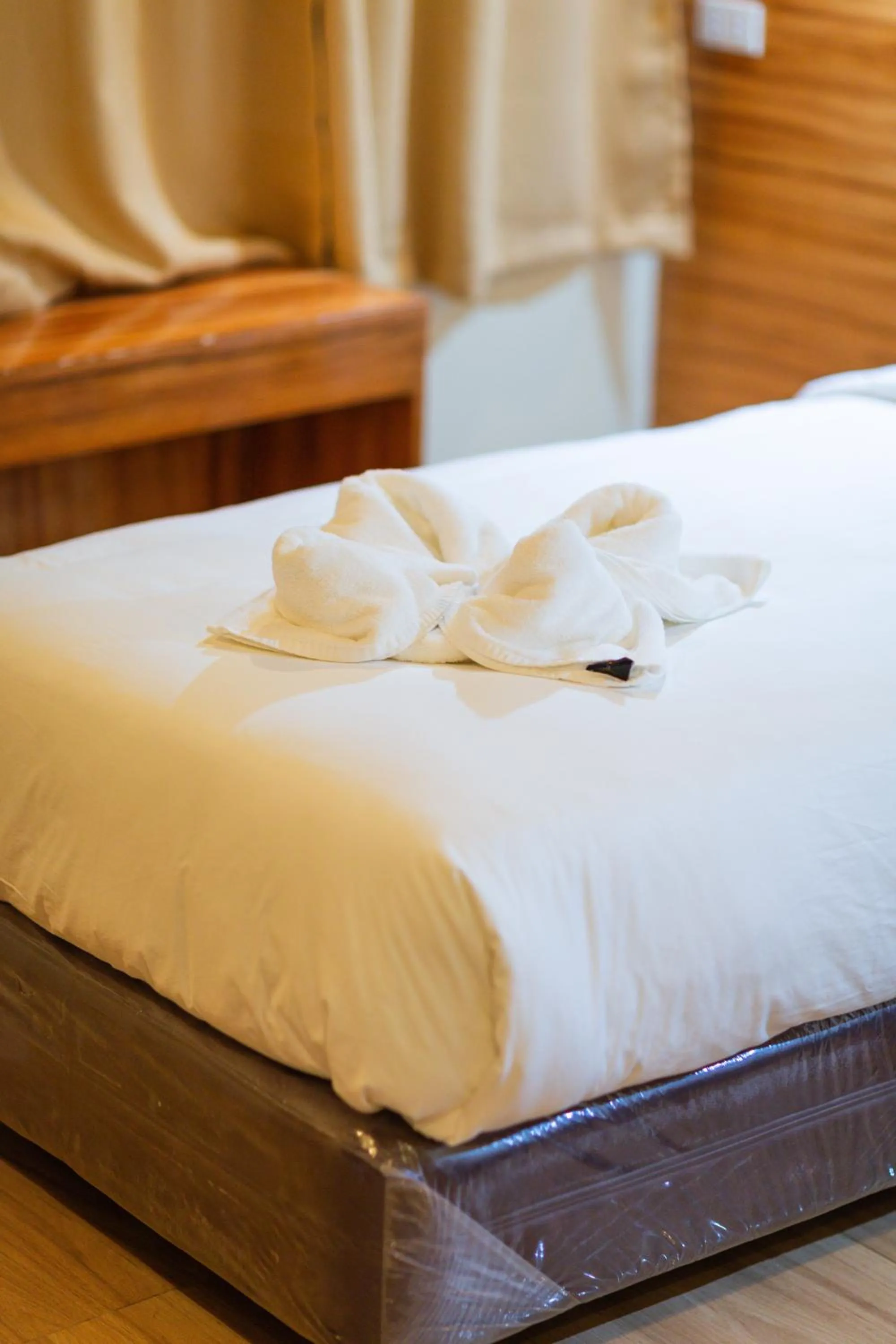Bed in Raim Hotel
