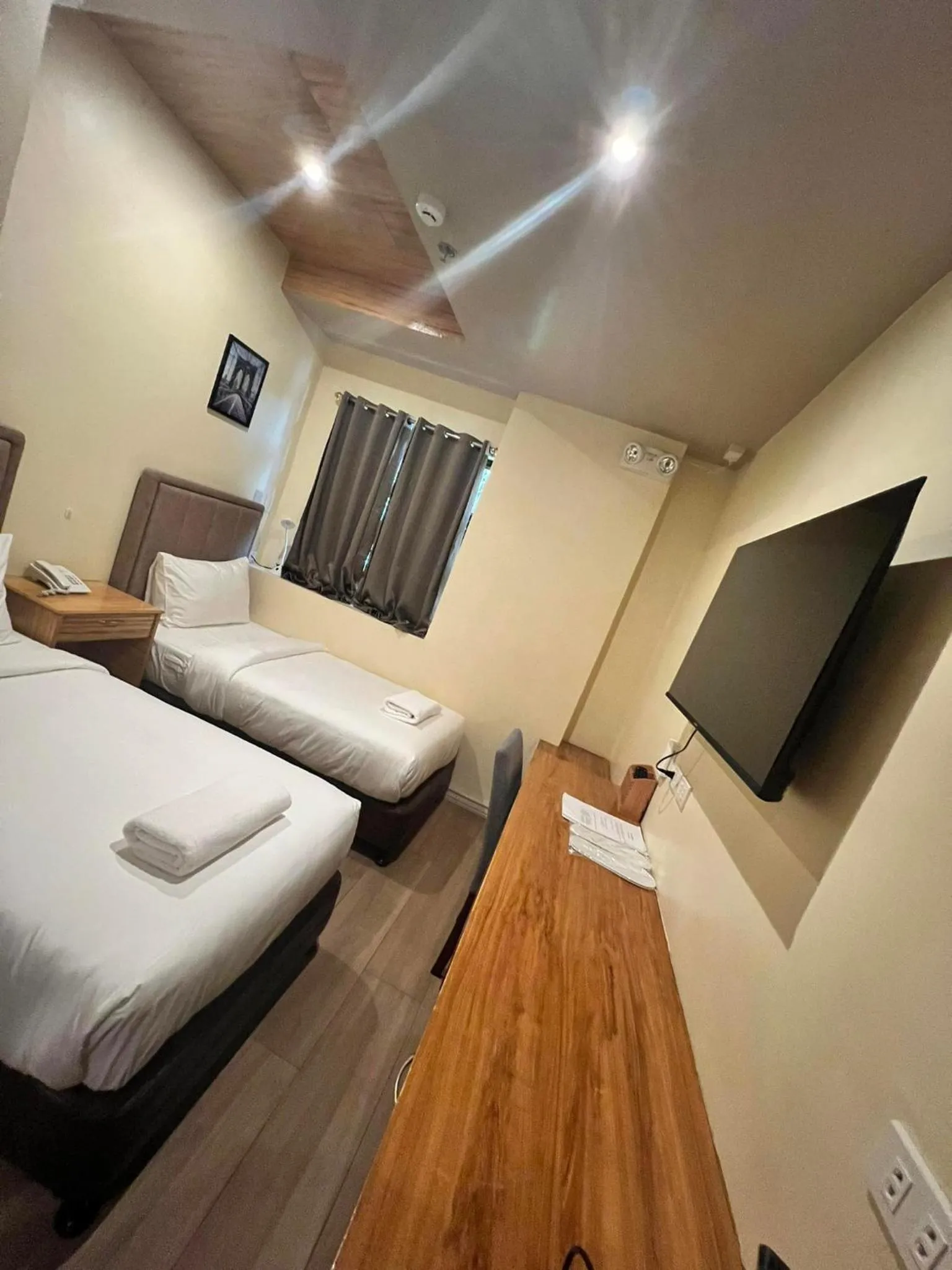 Bed in Raim Hotel