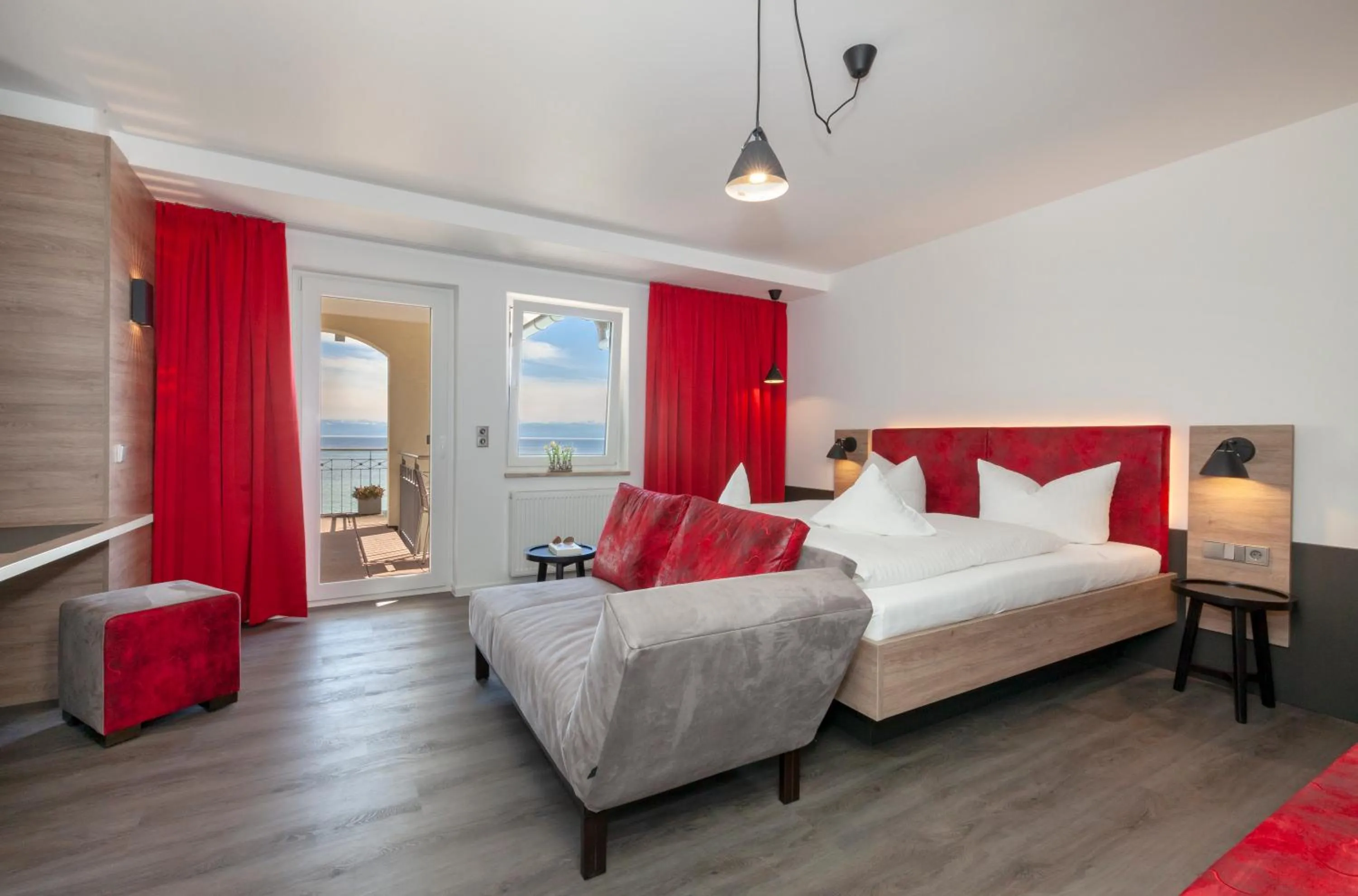 Photo of the whole room, Bed in Strandhaus Eberle